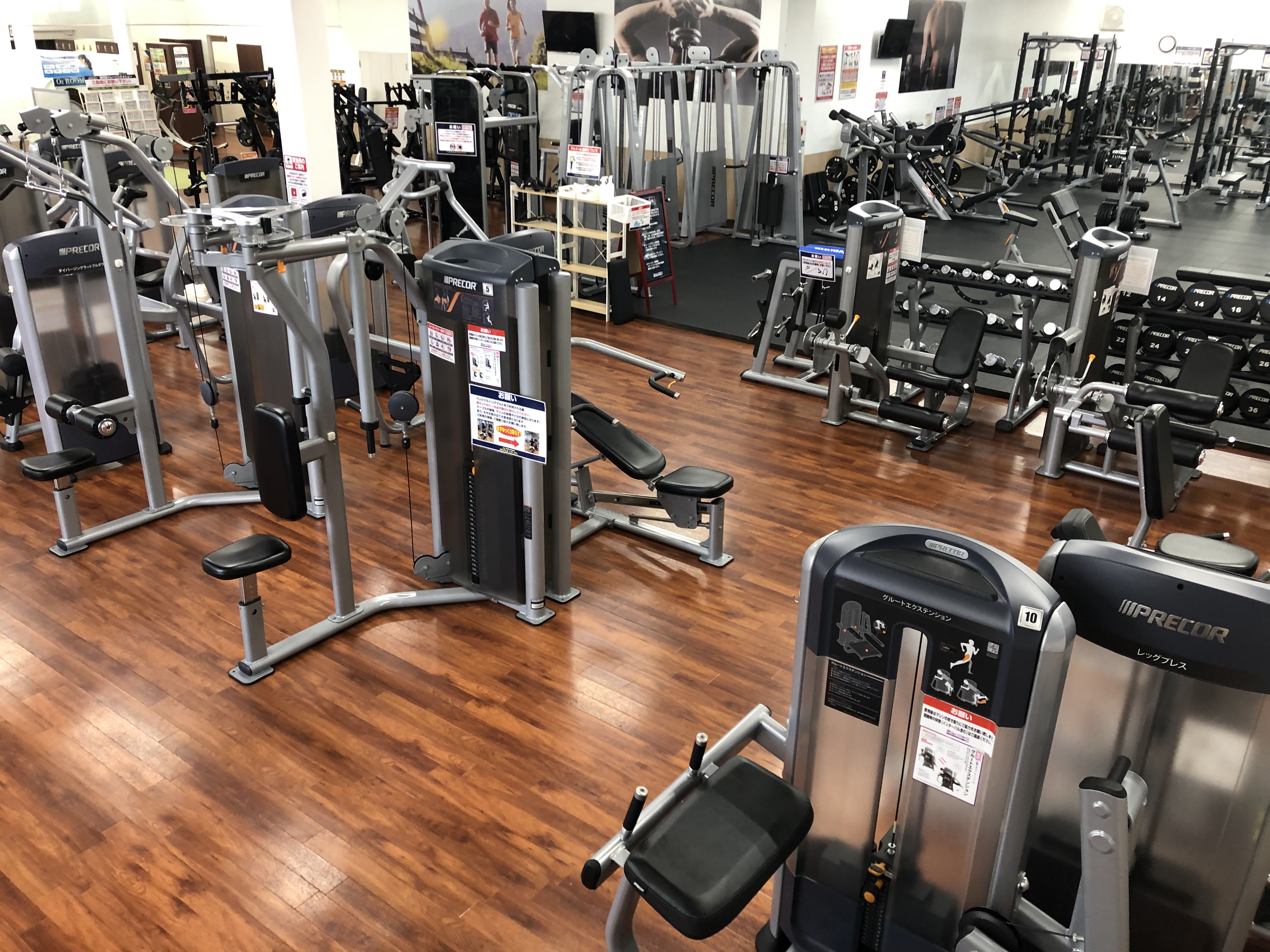 筋トレマシンエリア