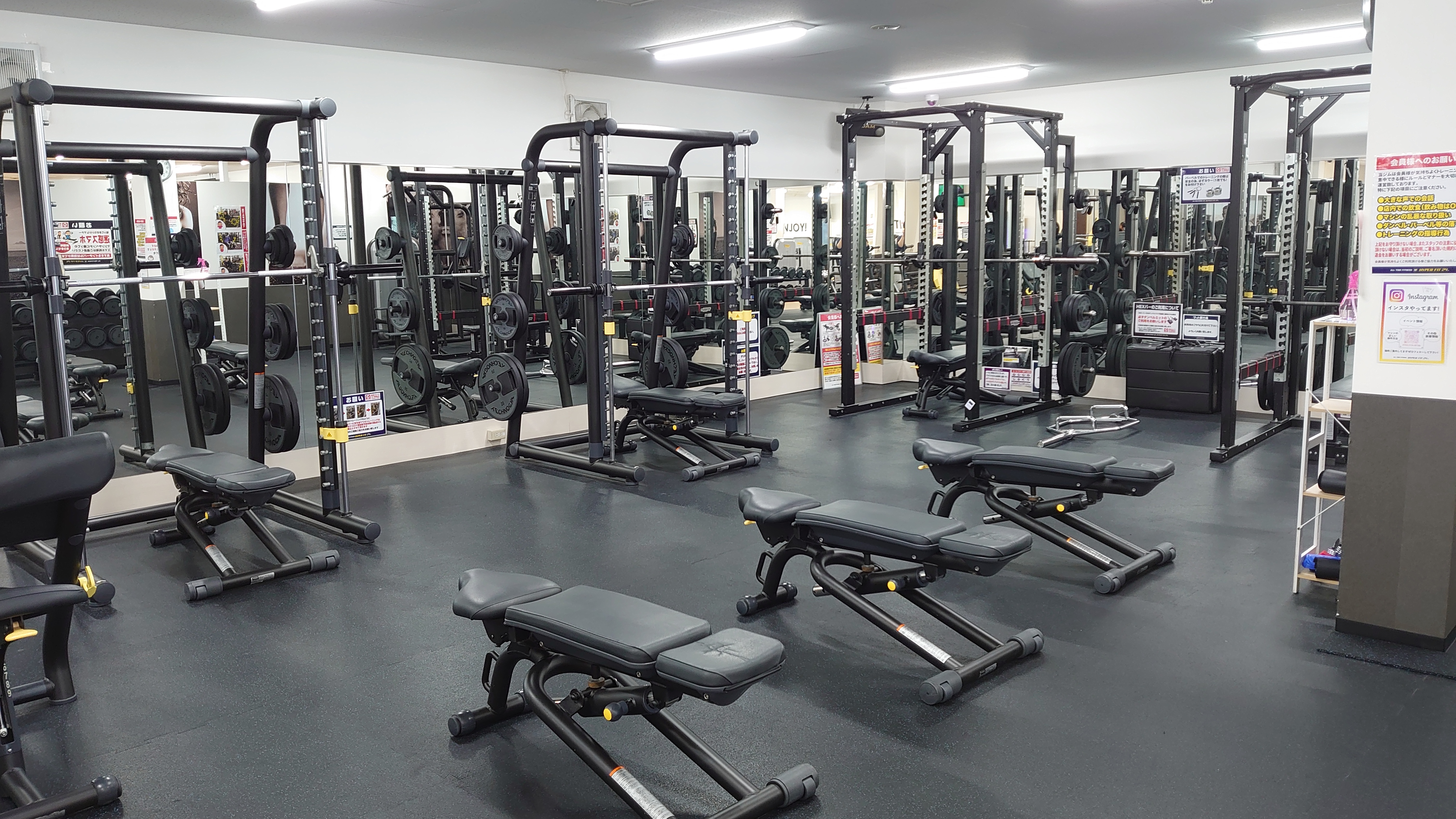 フリーウェイトエリア