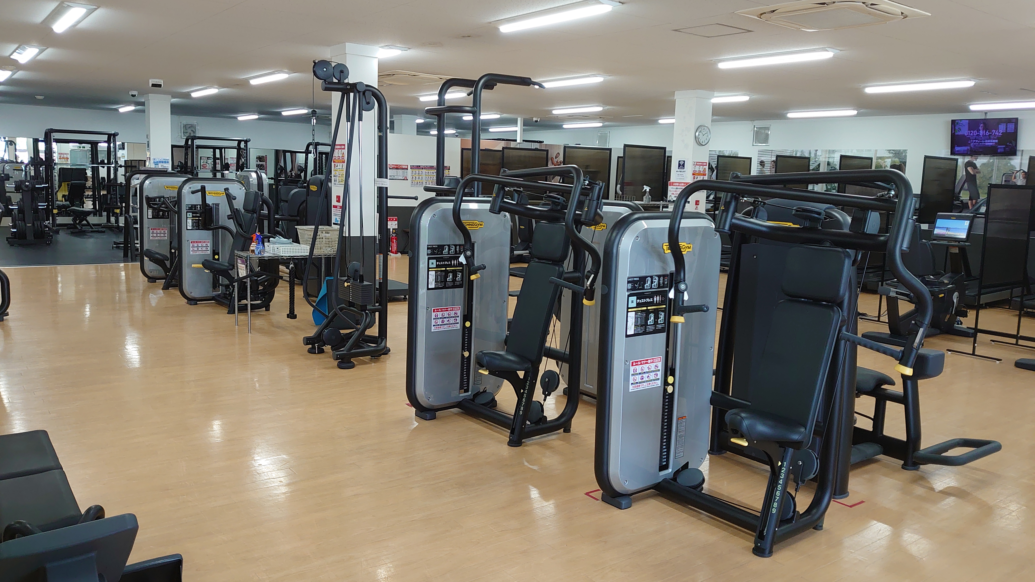 筋トレマシンエリア