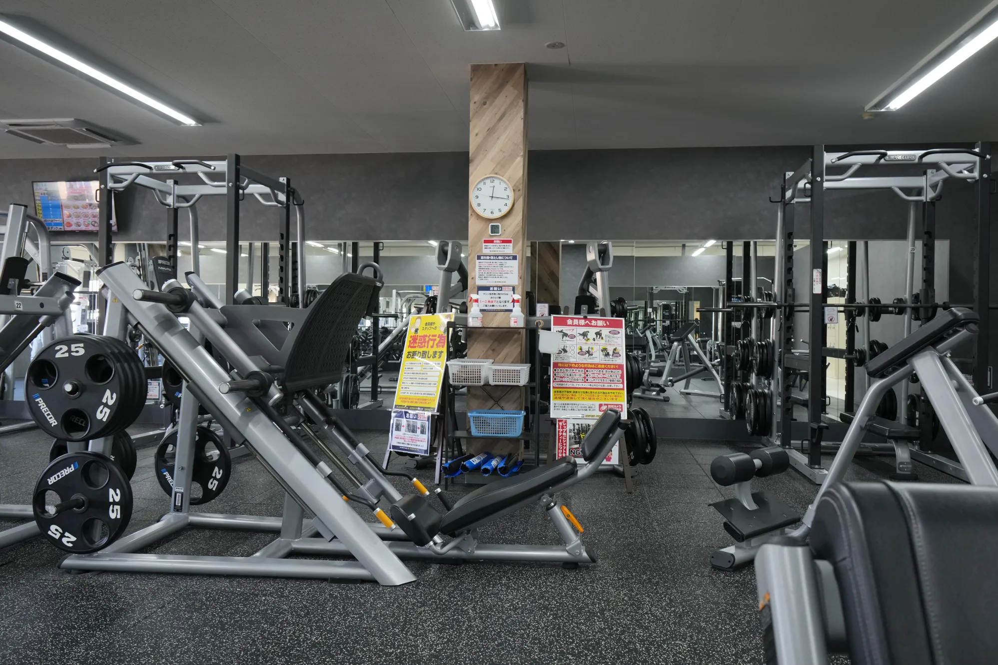 フリーウェイトエリア