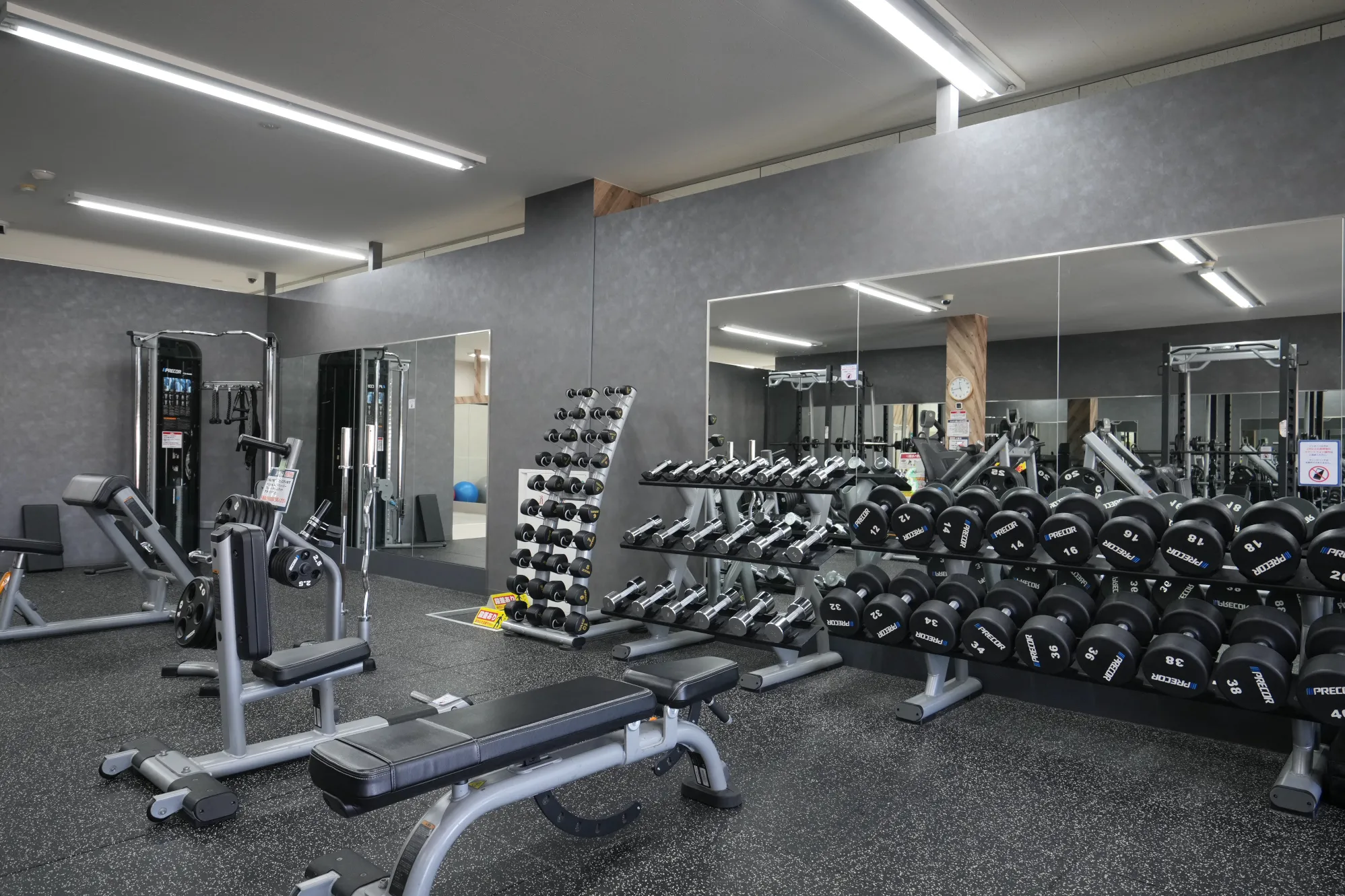 フリーウェイトエリア