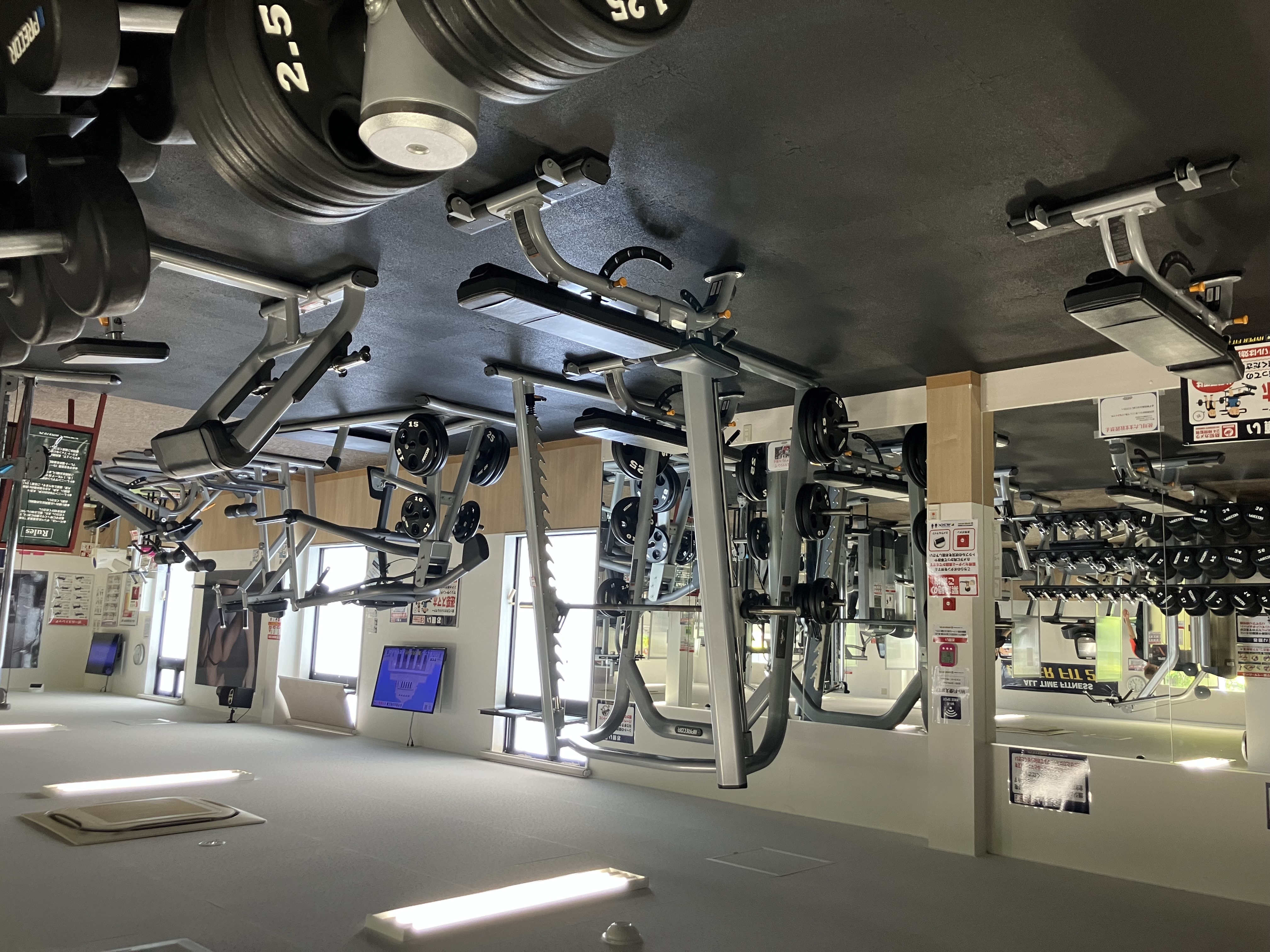 フリーウェイトエリア