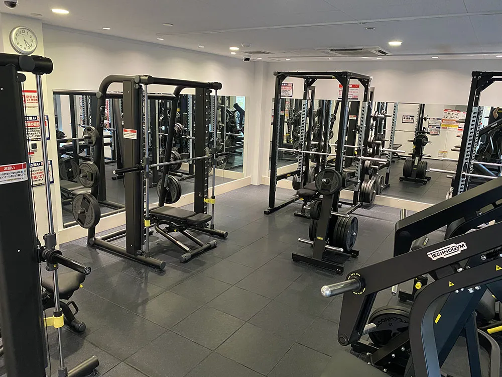 フリーウェイトエリア