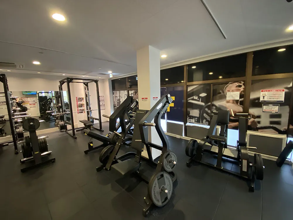 フリーウェイトエリア