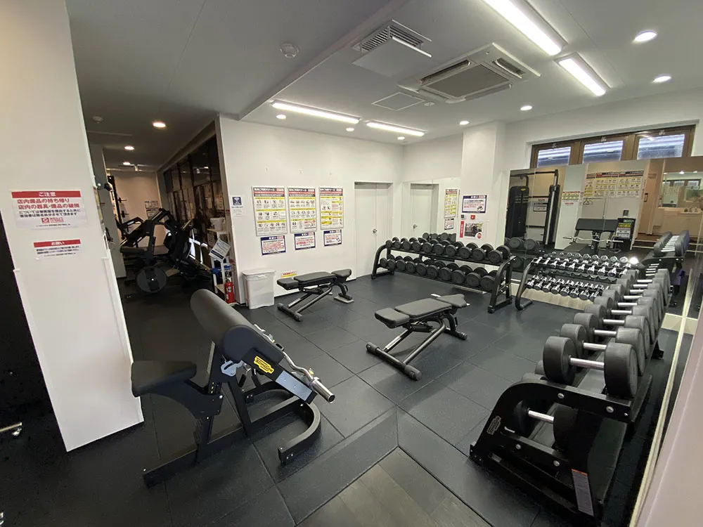 フリーウェイトエリア