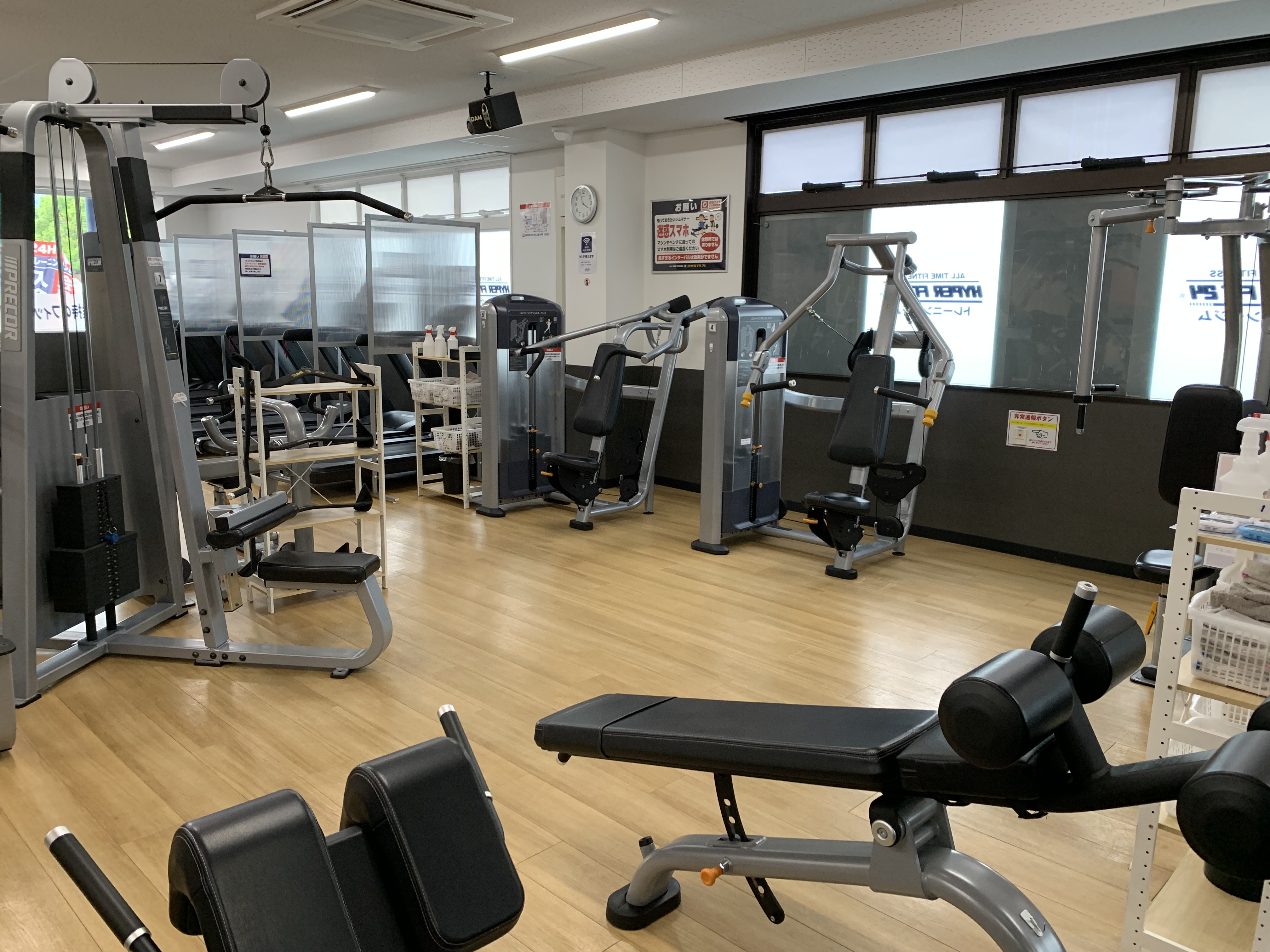 筋トレマシンエリア
