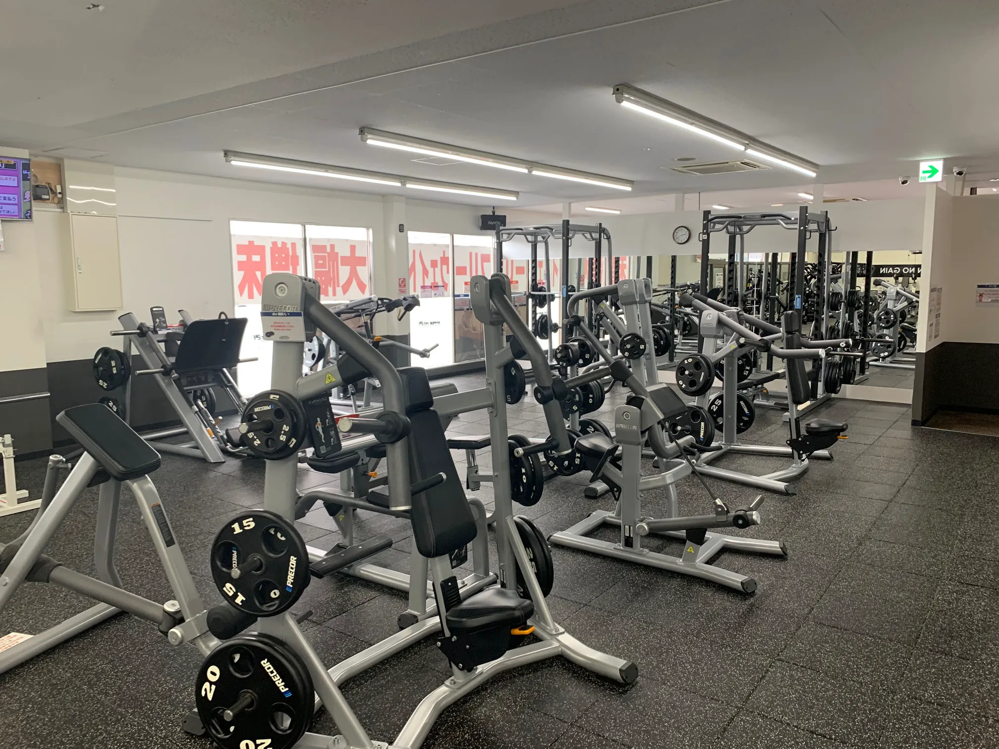 フリーウェイトエリア