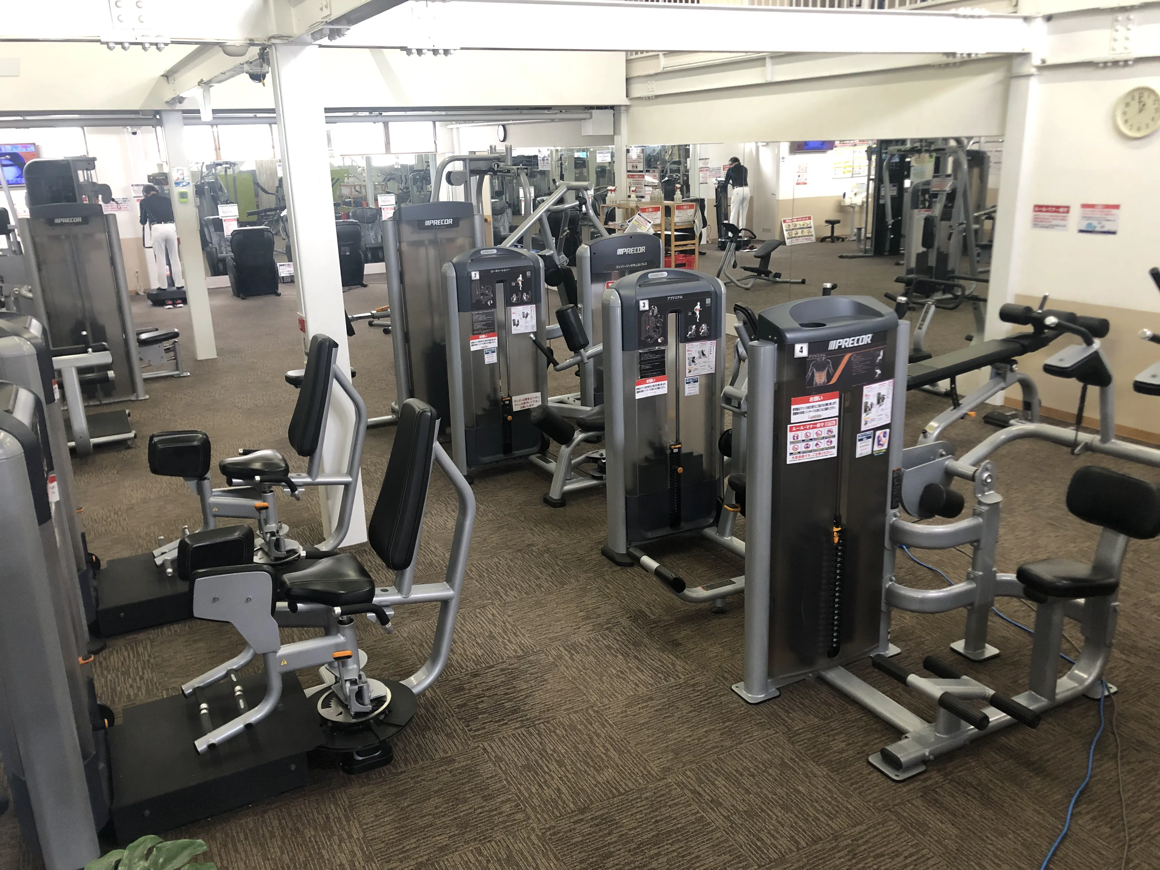 筋トレマシンエリア