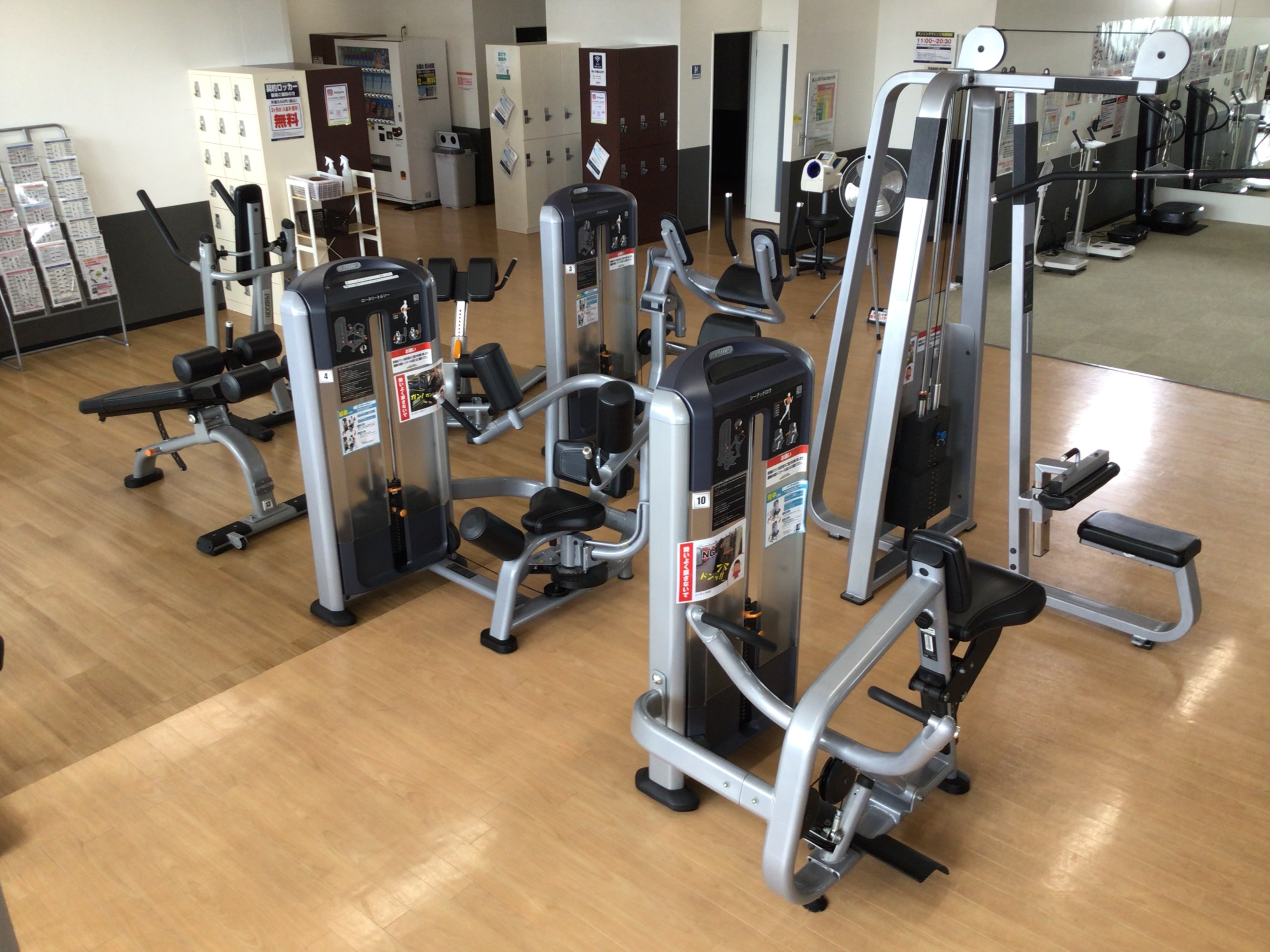 筋トレマシンエリア