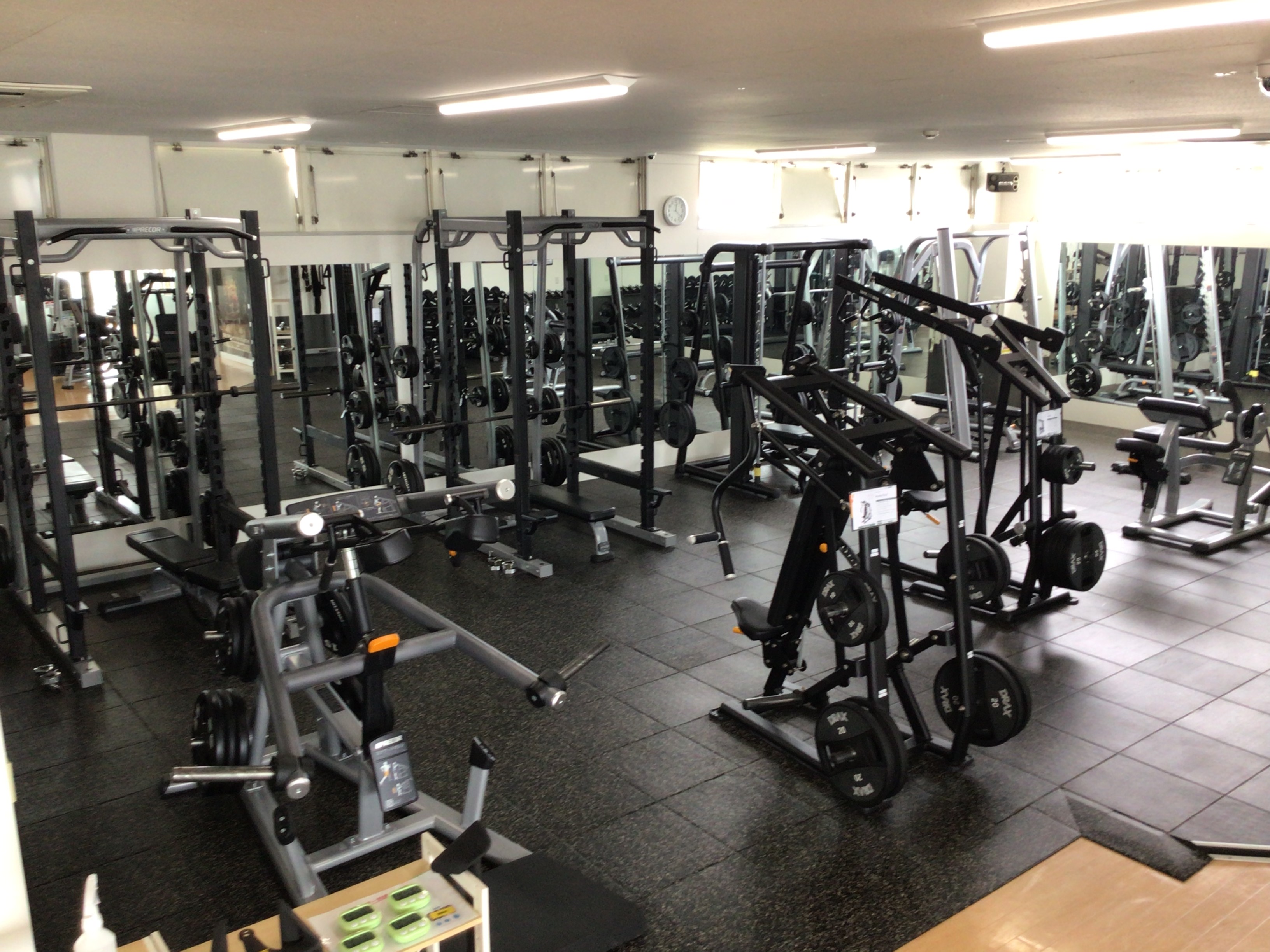 フリーウェイトエリア