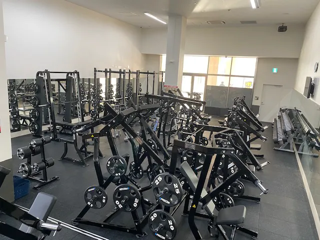 フリーウェイトエリア