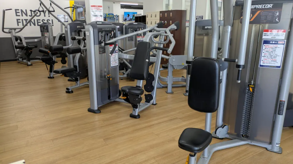 筋トレマシンエリア