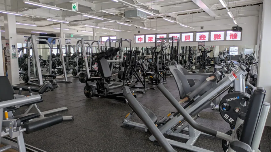 フリーウェイトエリア