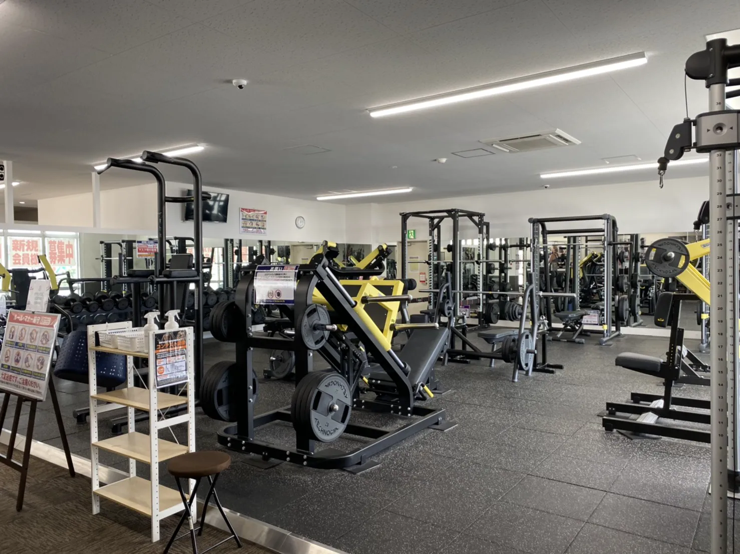 フリーウェイトエリア