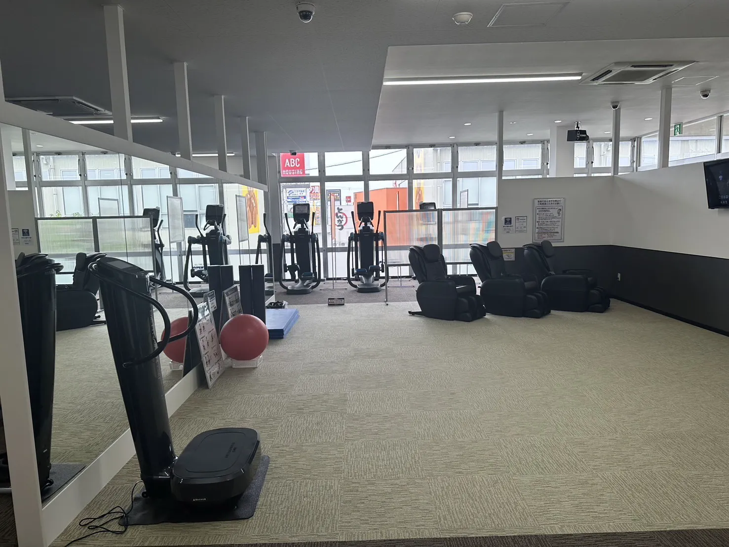 ストレッチエリア