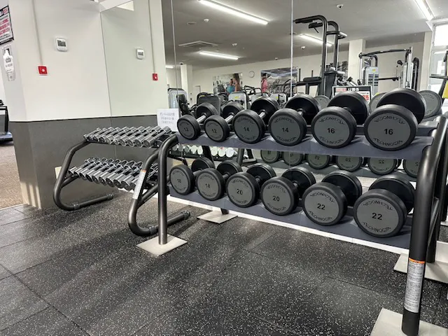 フリーウェイトエリア