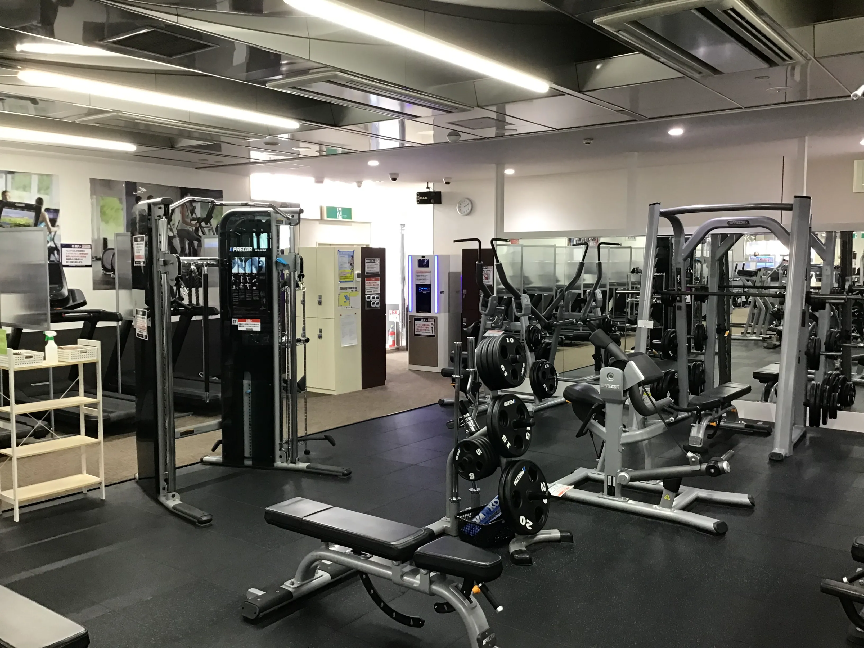 フリーウェイトエリア