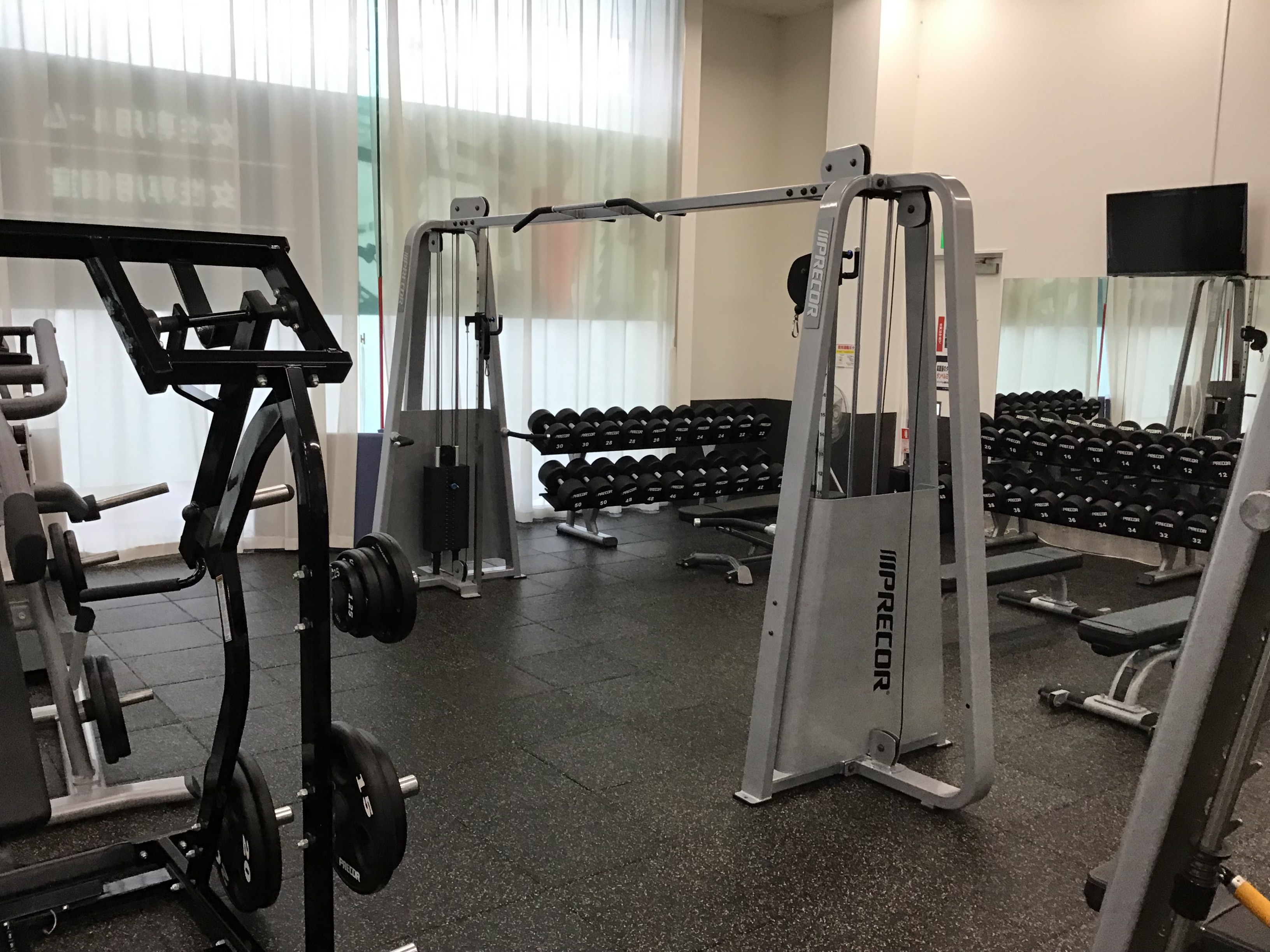 フリーウェイトエリア