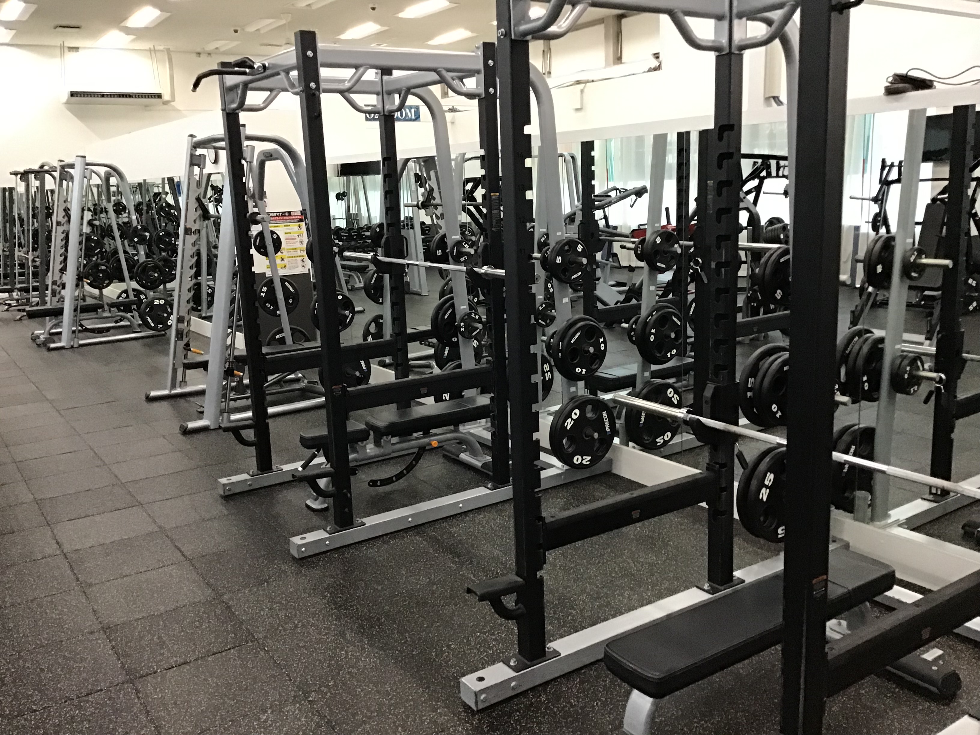 フリーウェイトエリア