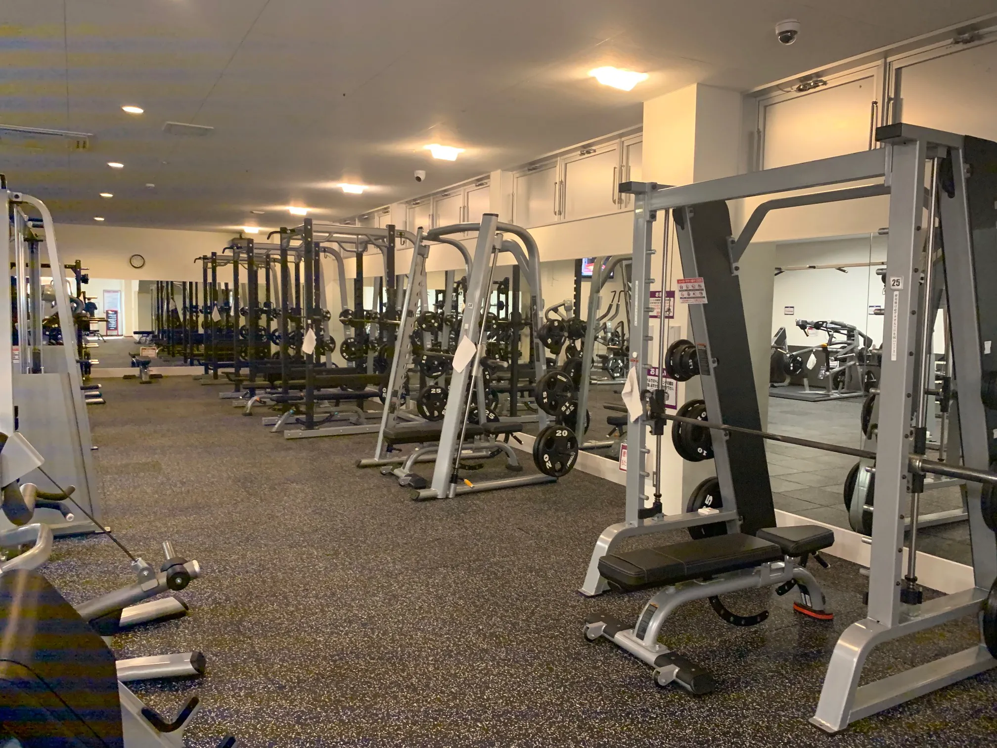 フリーウェイトエリア