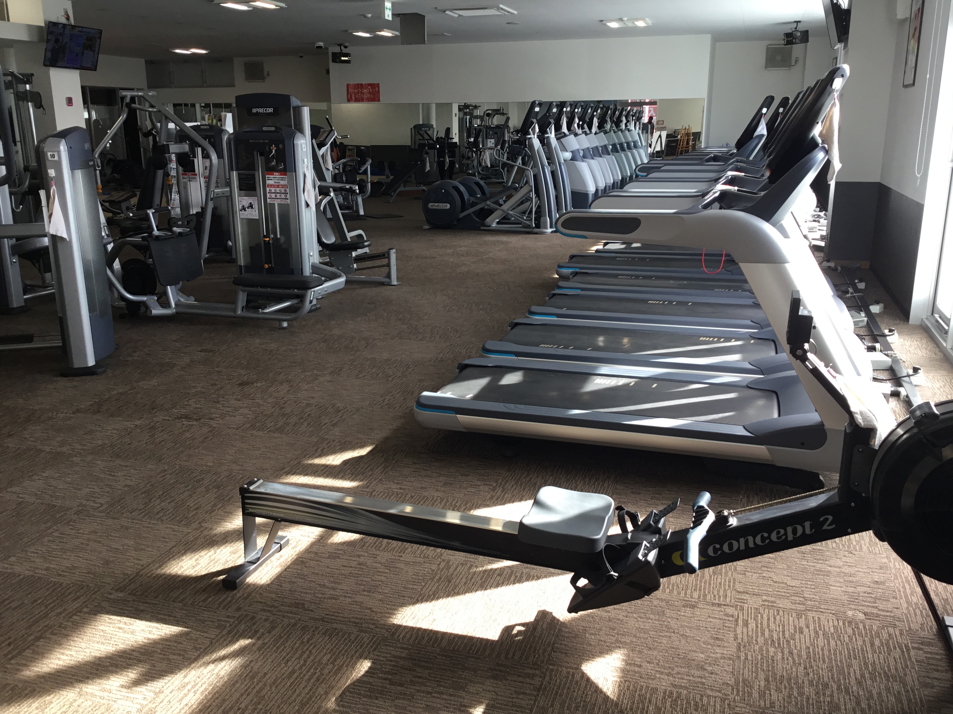 有酸素マシンエリア