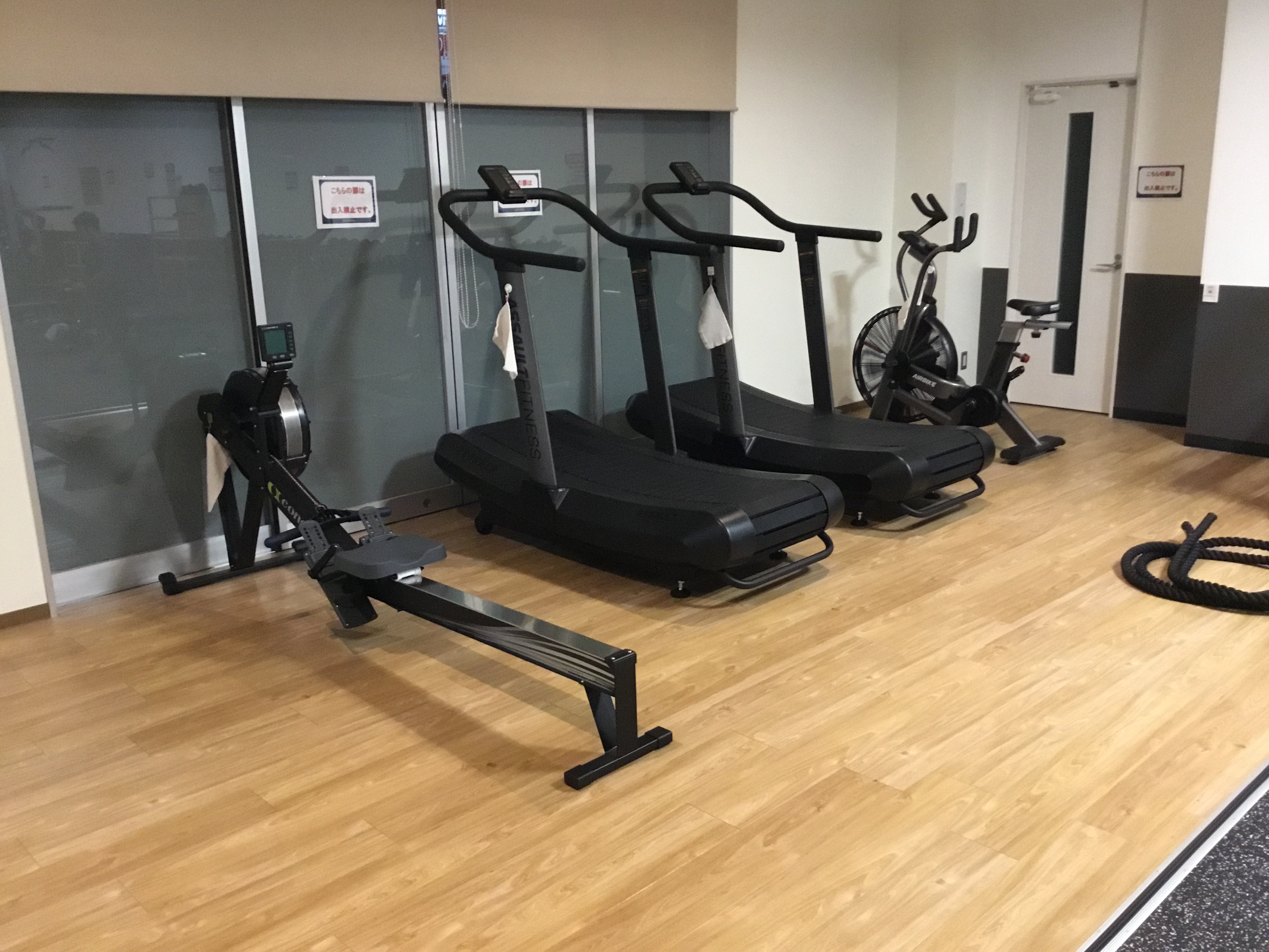 有酸素マシンエリア