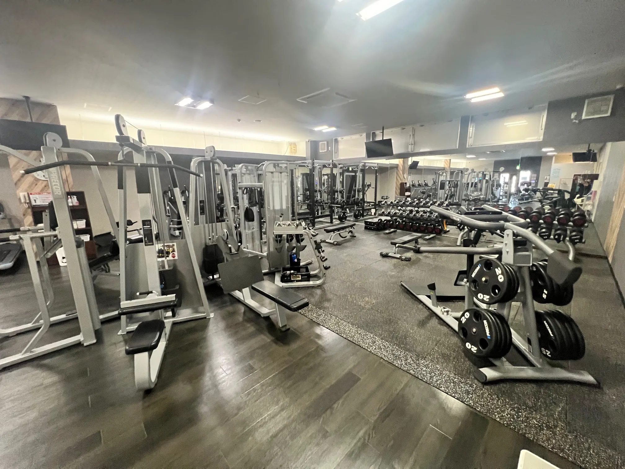 フリーウェイトエリア