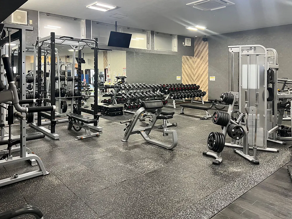 フリーウェイトエリア