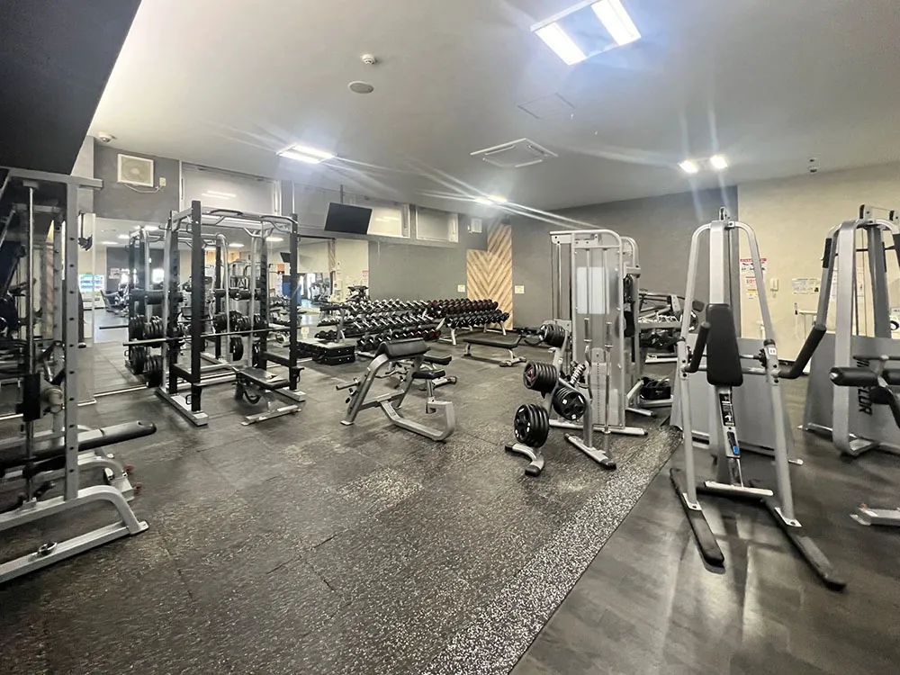 フリーウェイトエリア