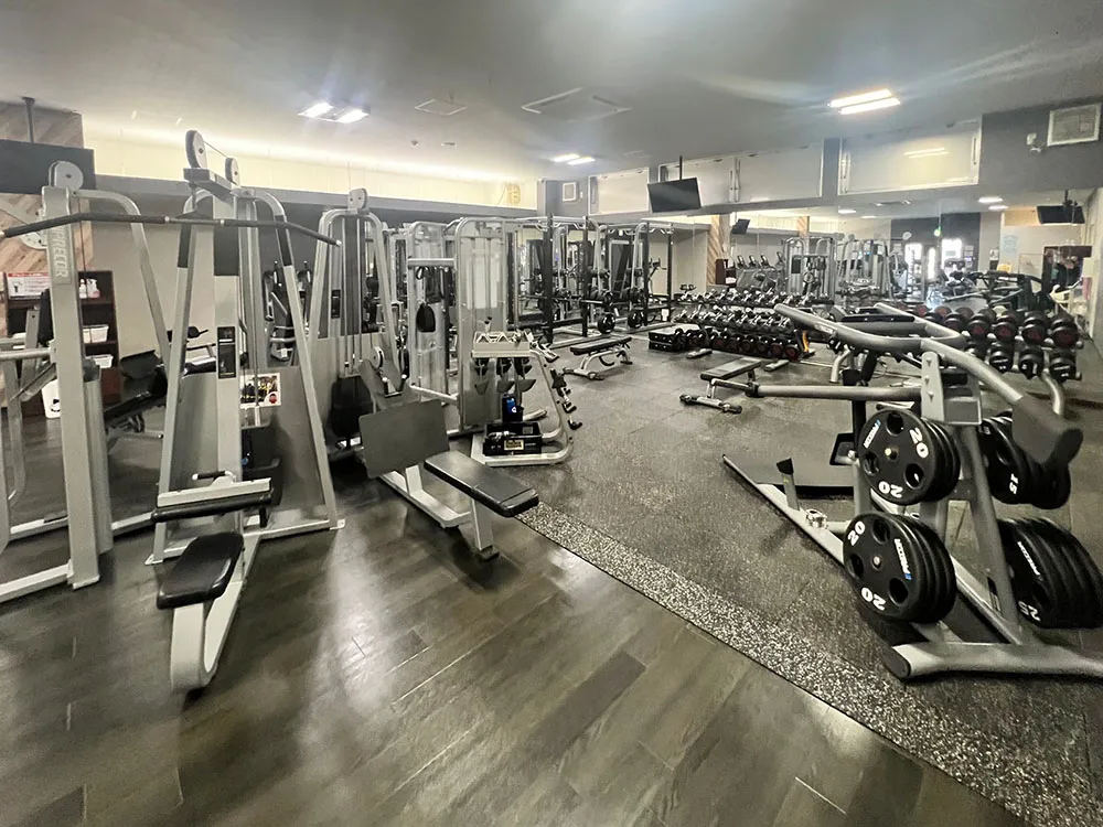 フリーウェイトエリア