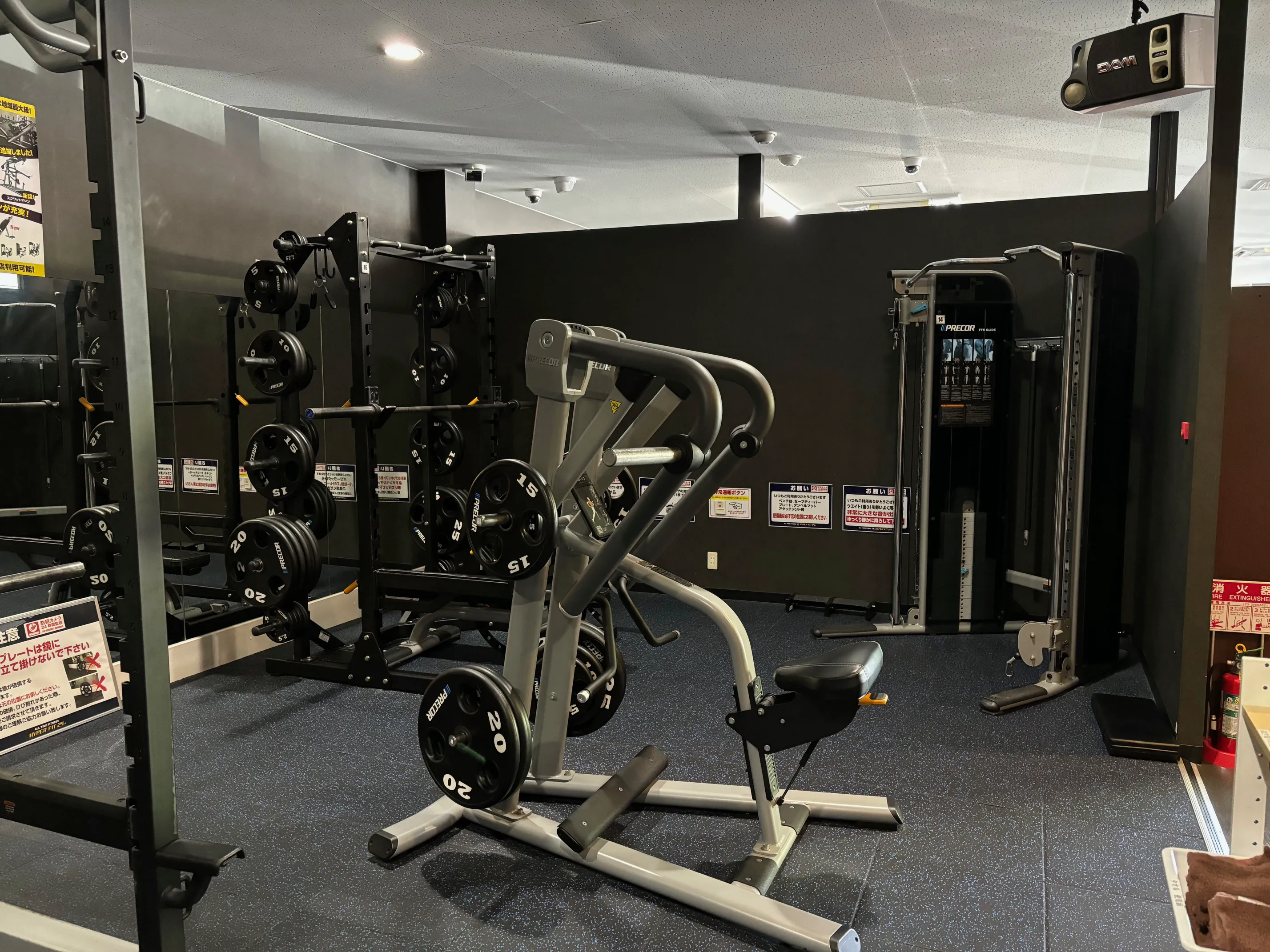 フリーウェイトエリア