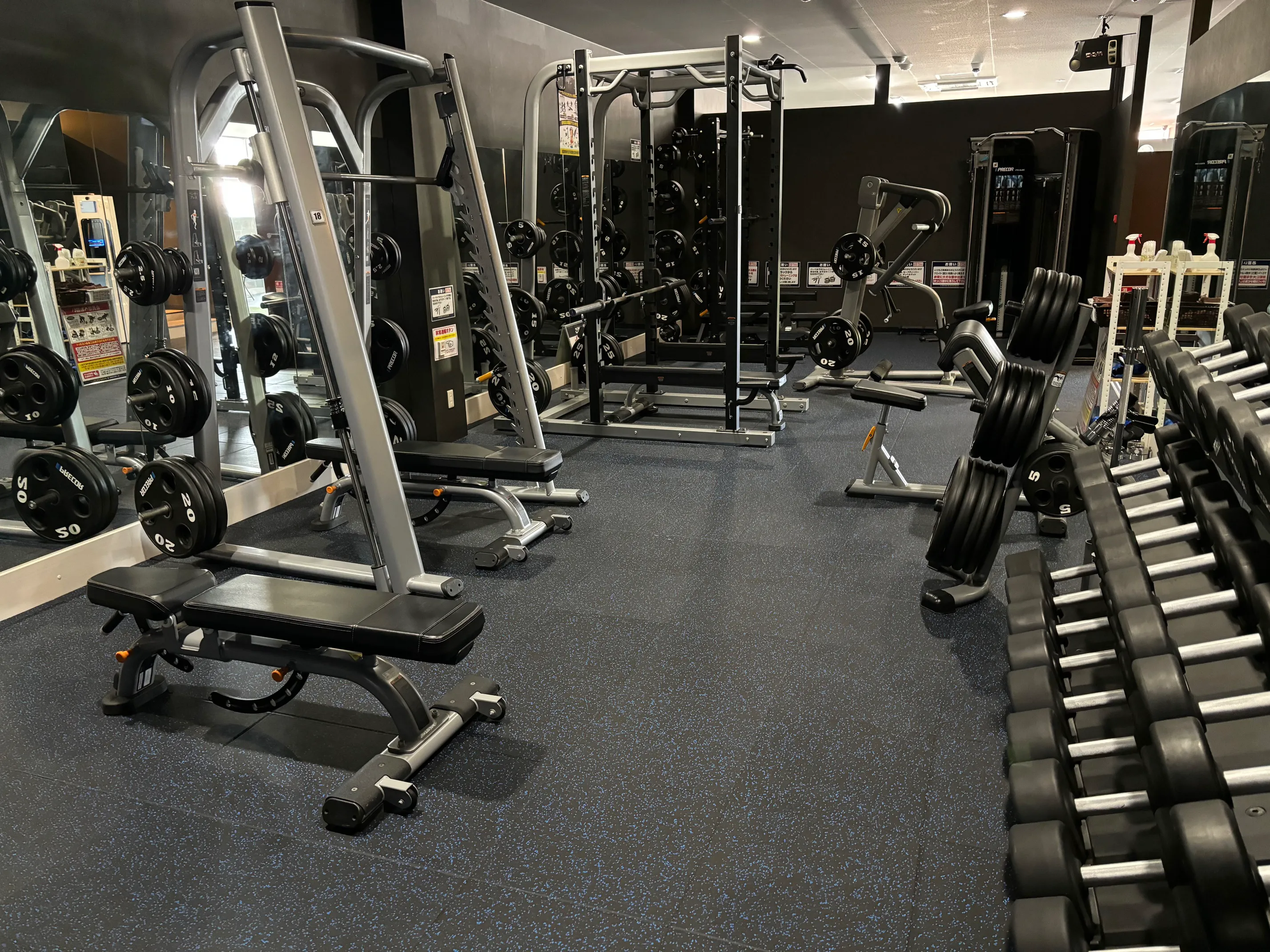 フリーウェイトエリア