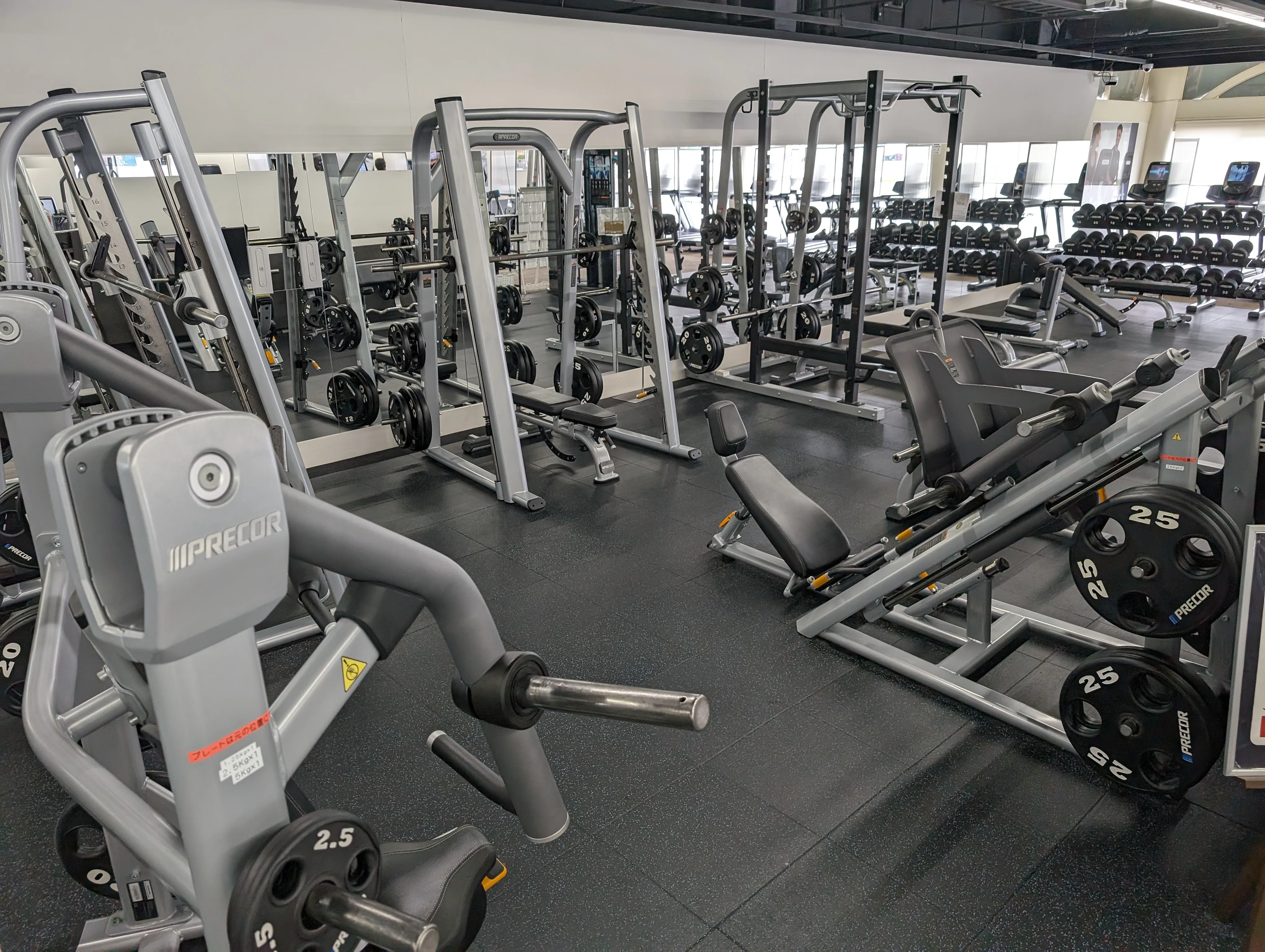 フリーウェイトエリア