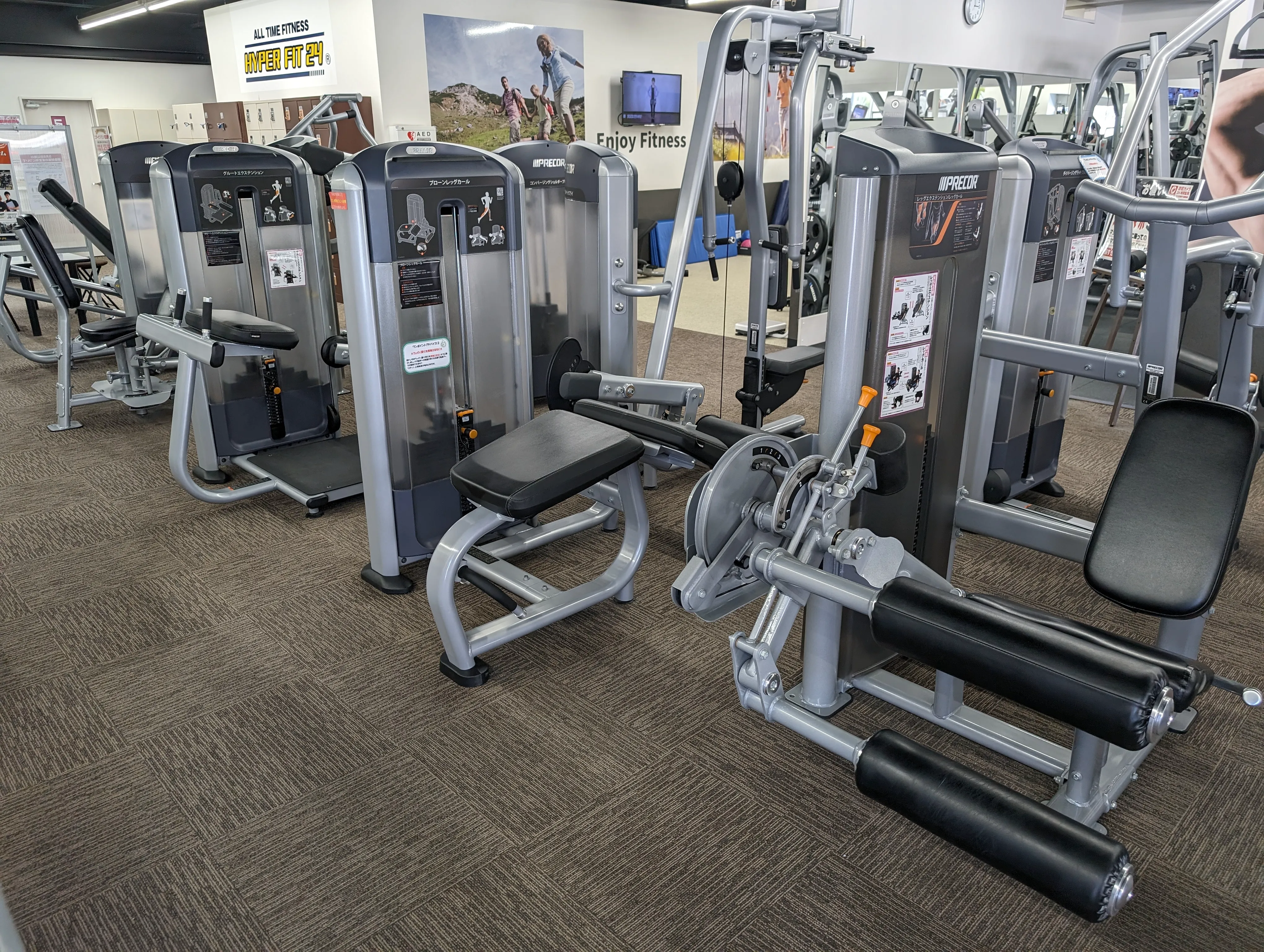 筋トレマシンエリア