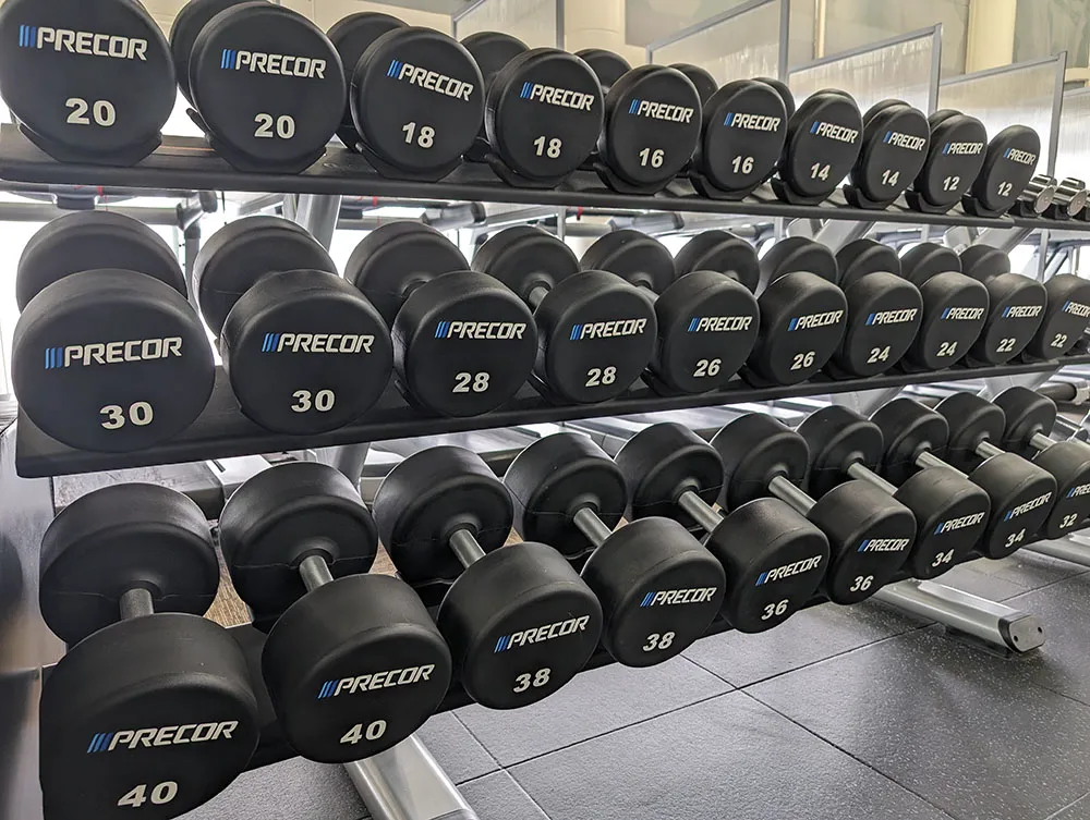 フリーウェイトエリア