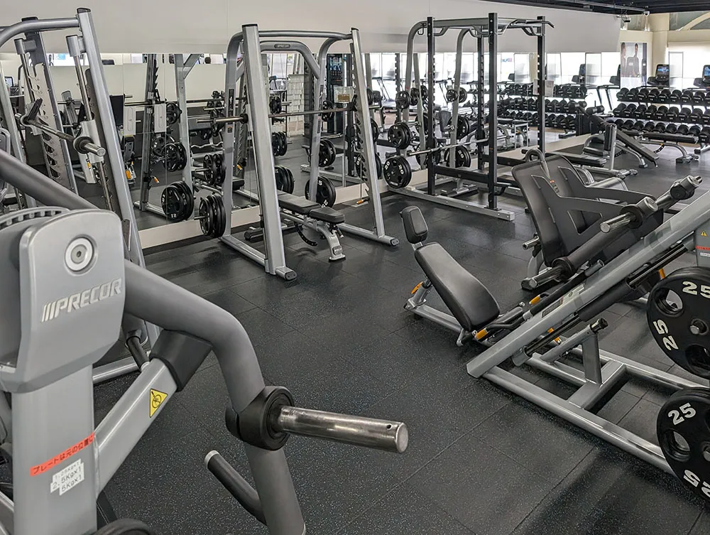 フリーウェイトエリア