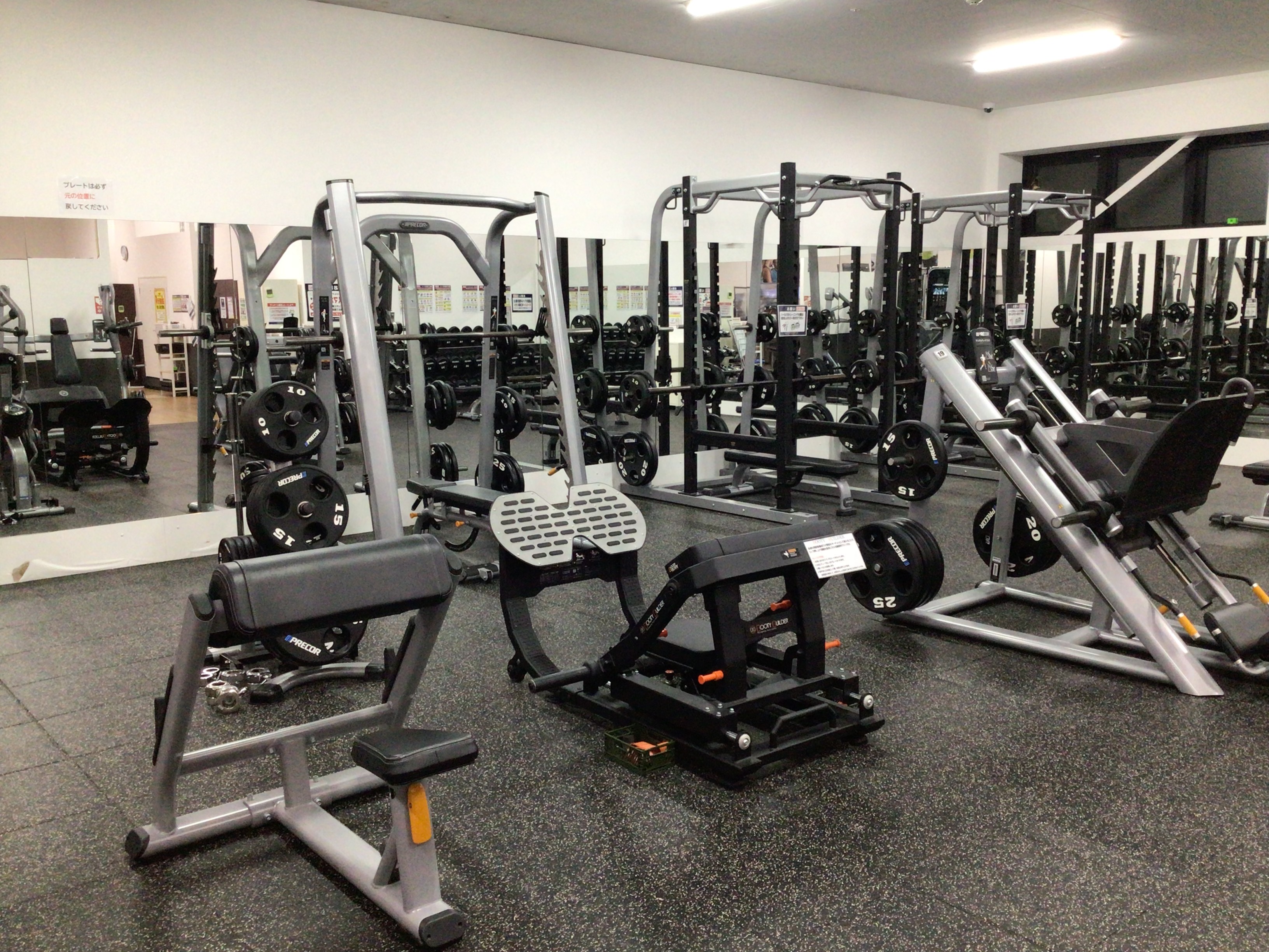 フリーウェイトエリア
