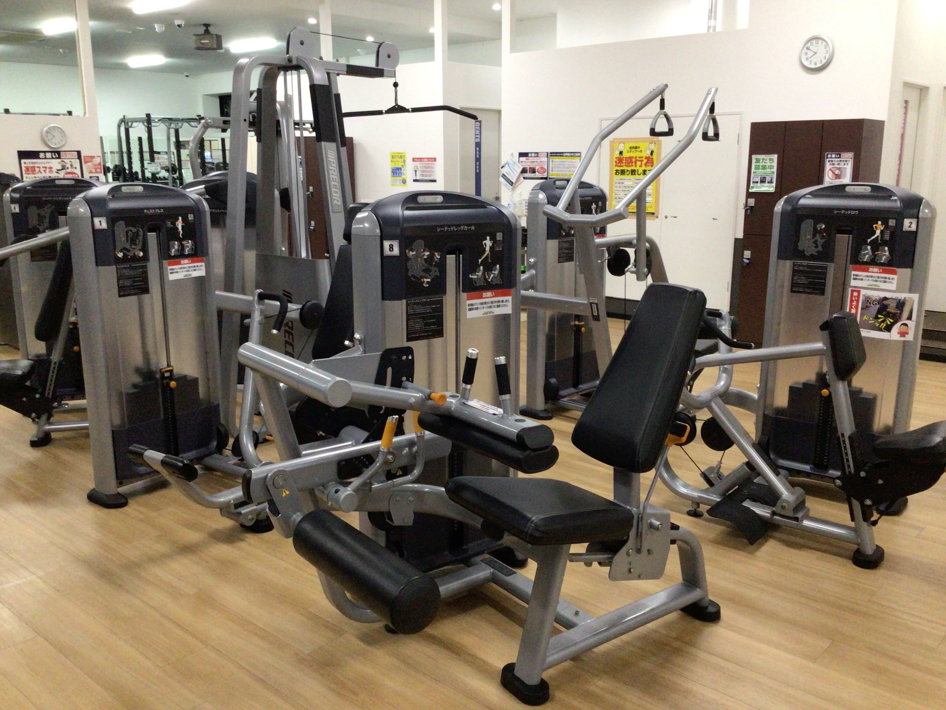 筋トレマシンエリア