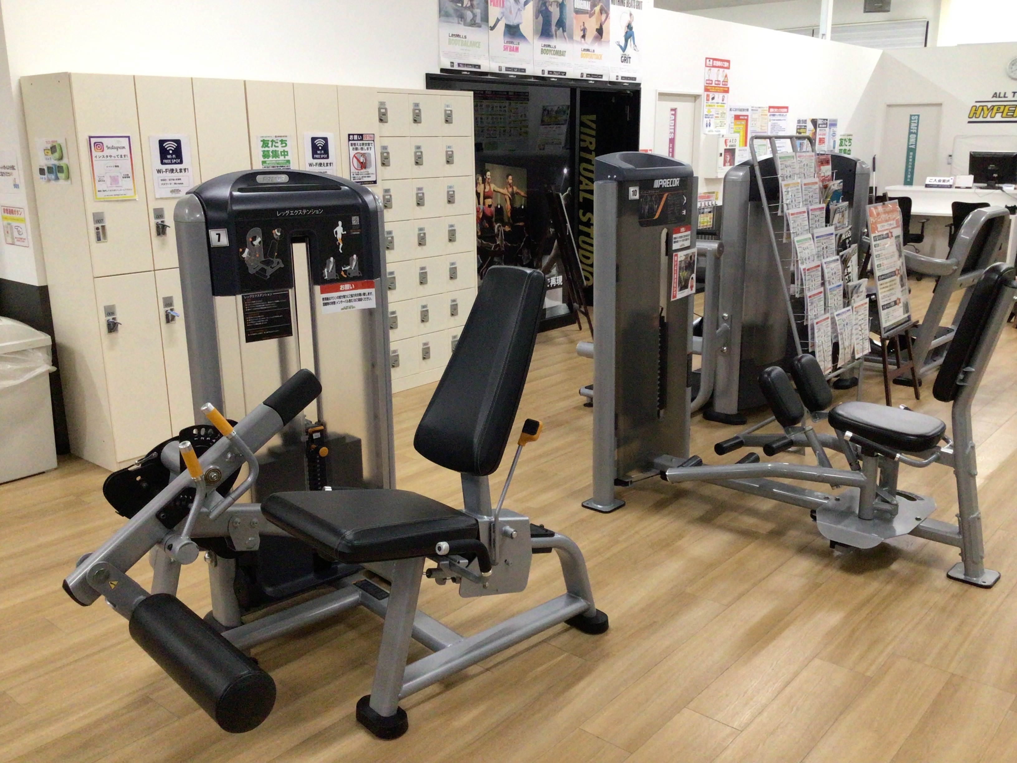 筋トレマシンエリア