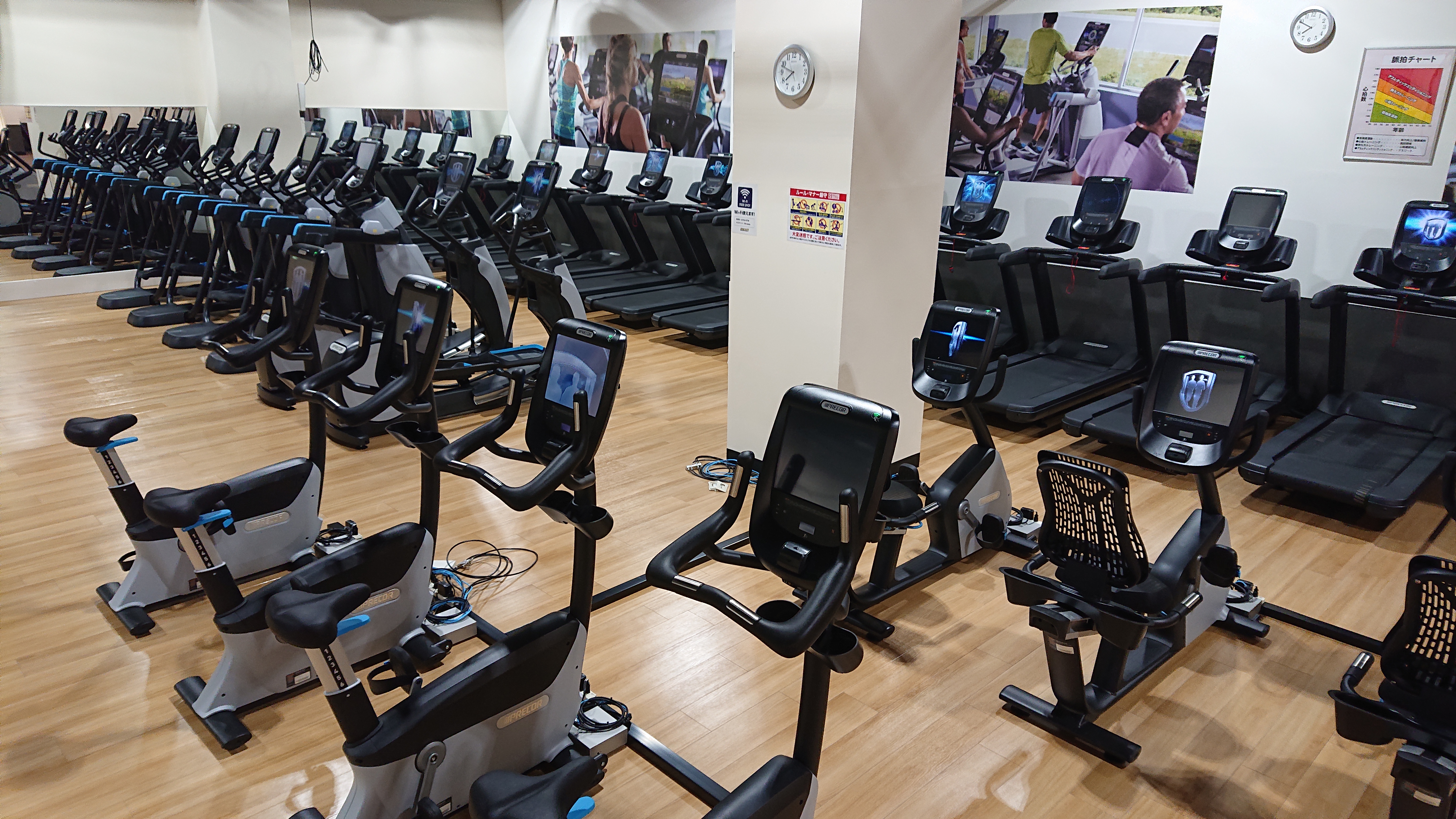 有酸素マシンエリア