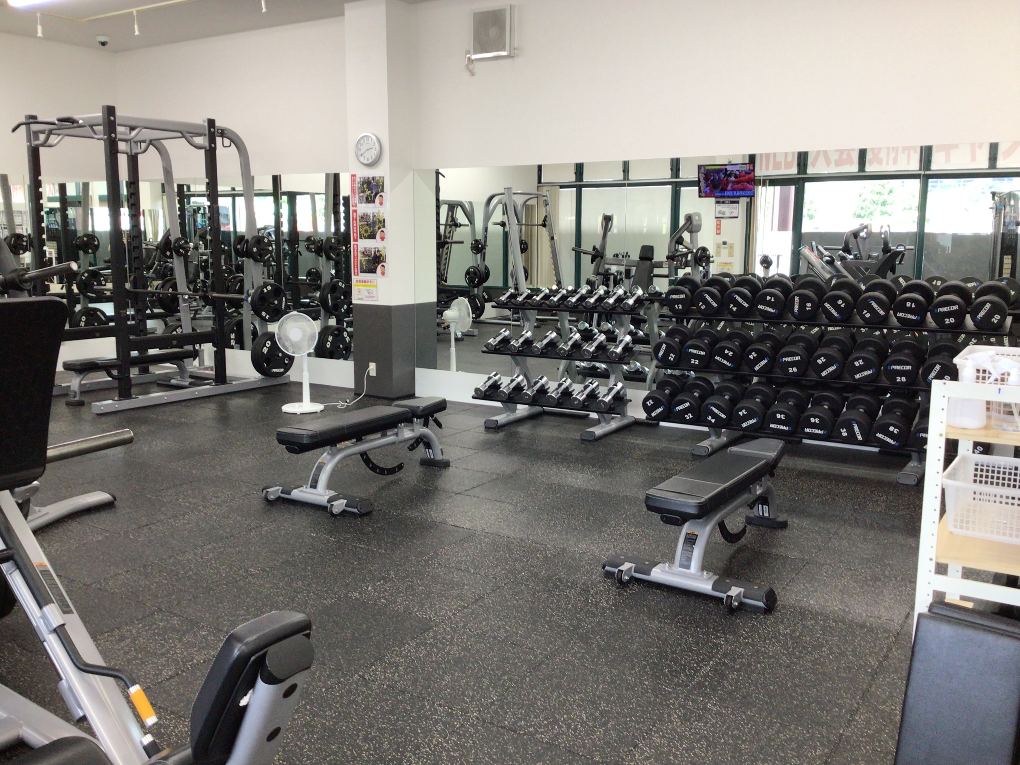 フリーウェイトエリア