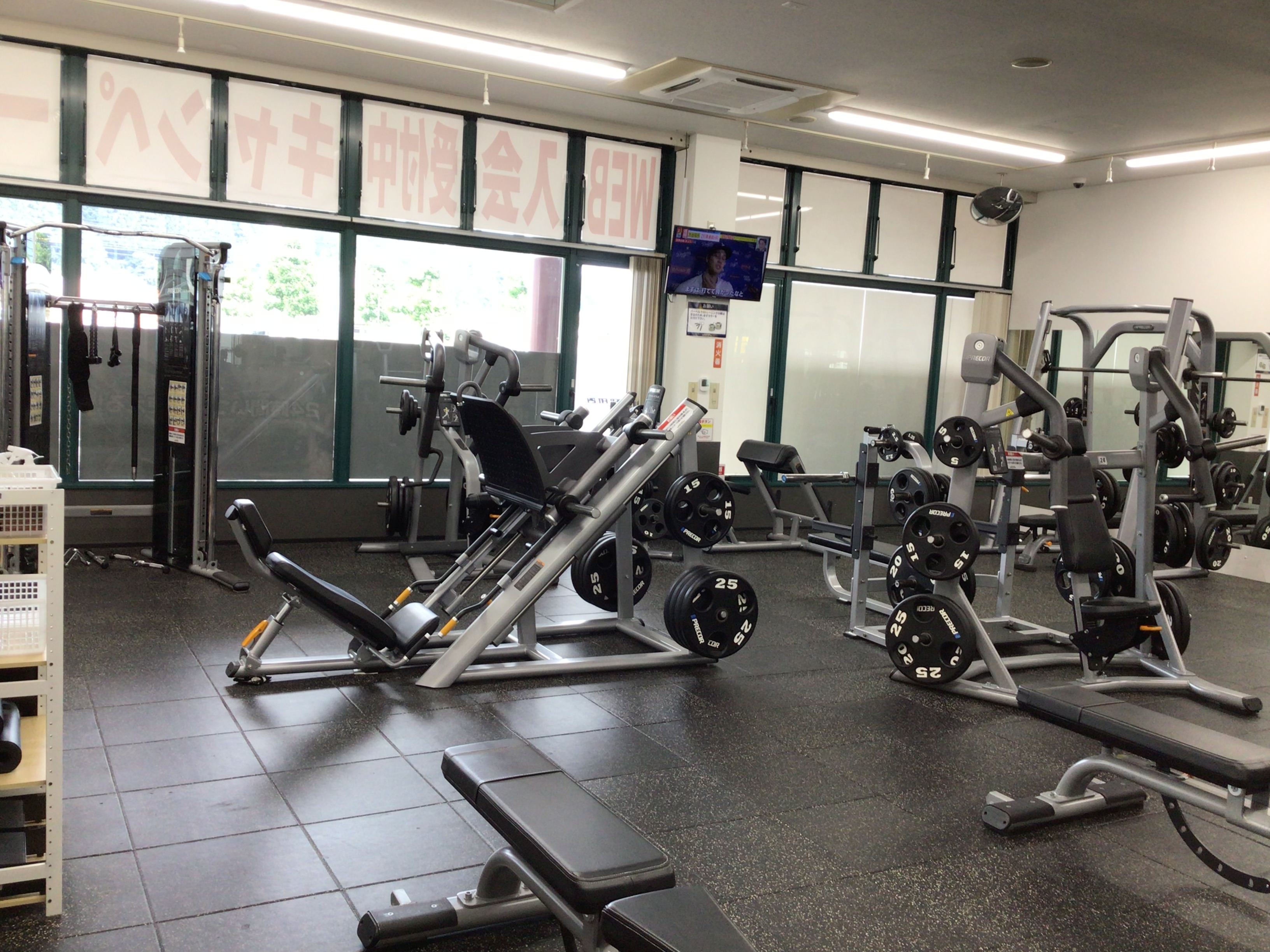 フリーウェイトエリア