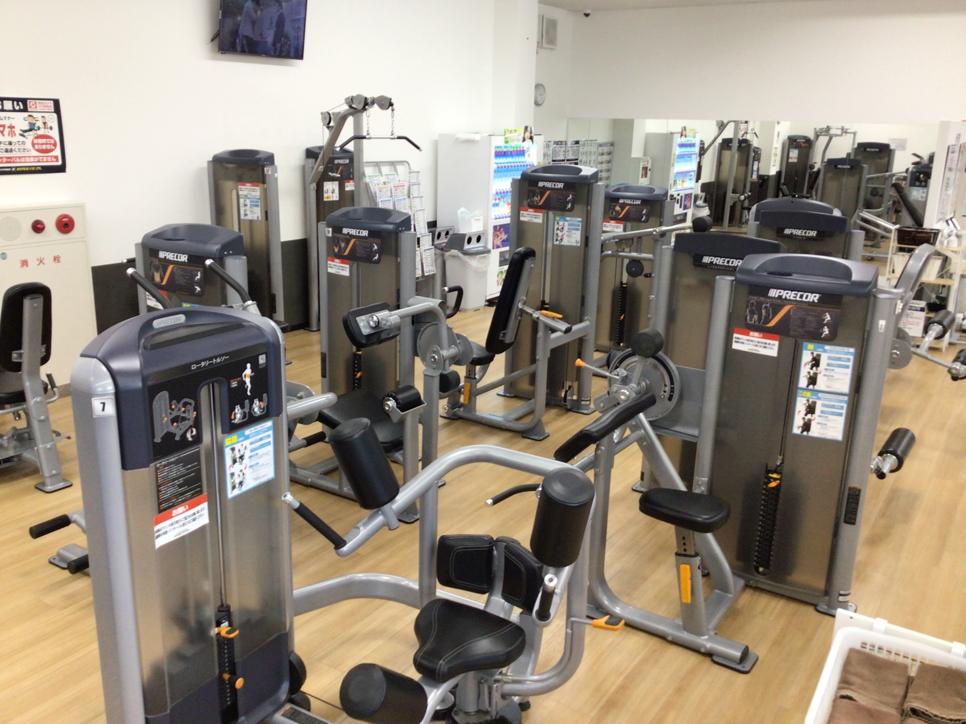 筋トレマシンエリア