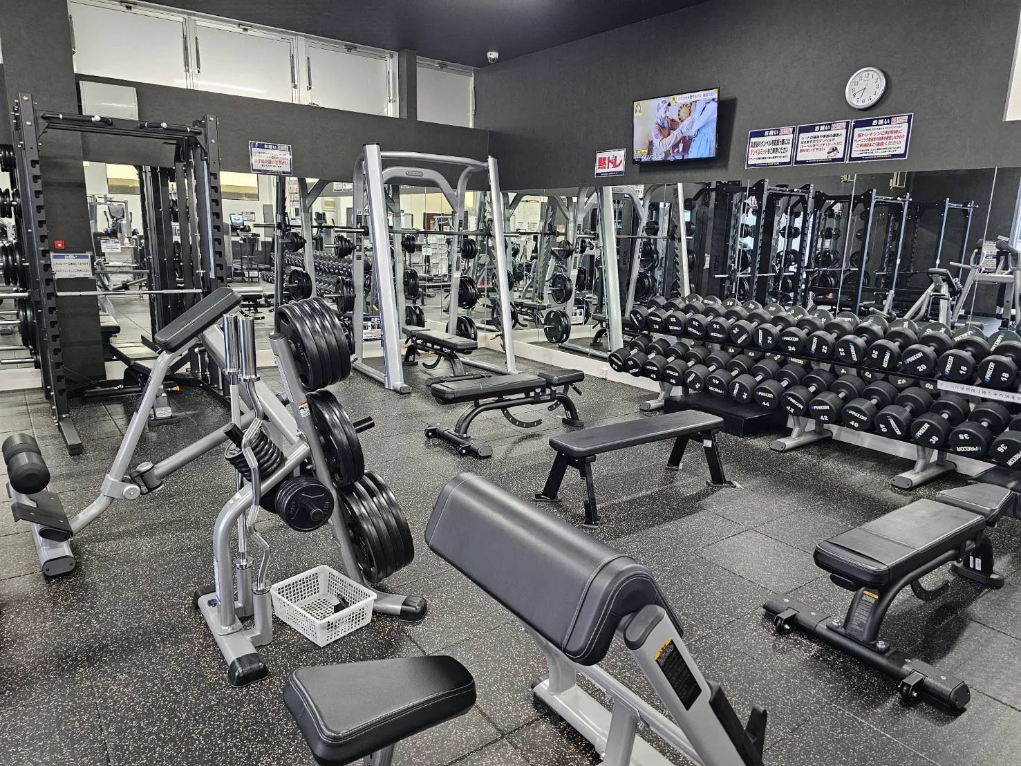 フリーウェイトエリア