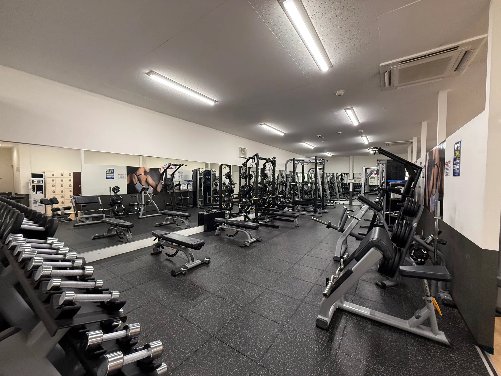 フリーウェイトエリア