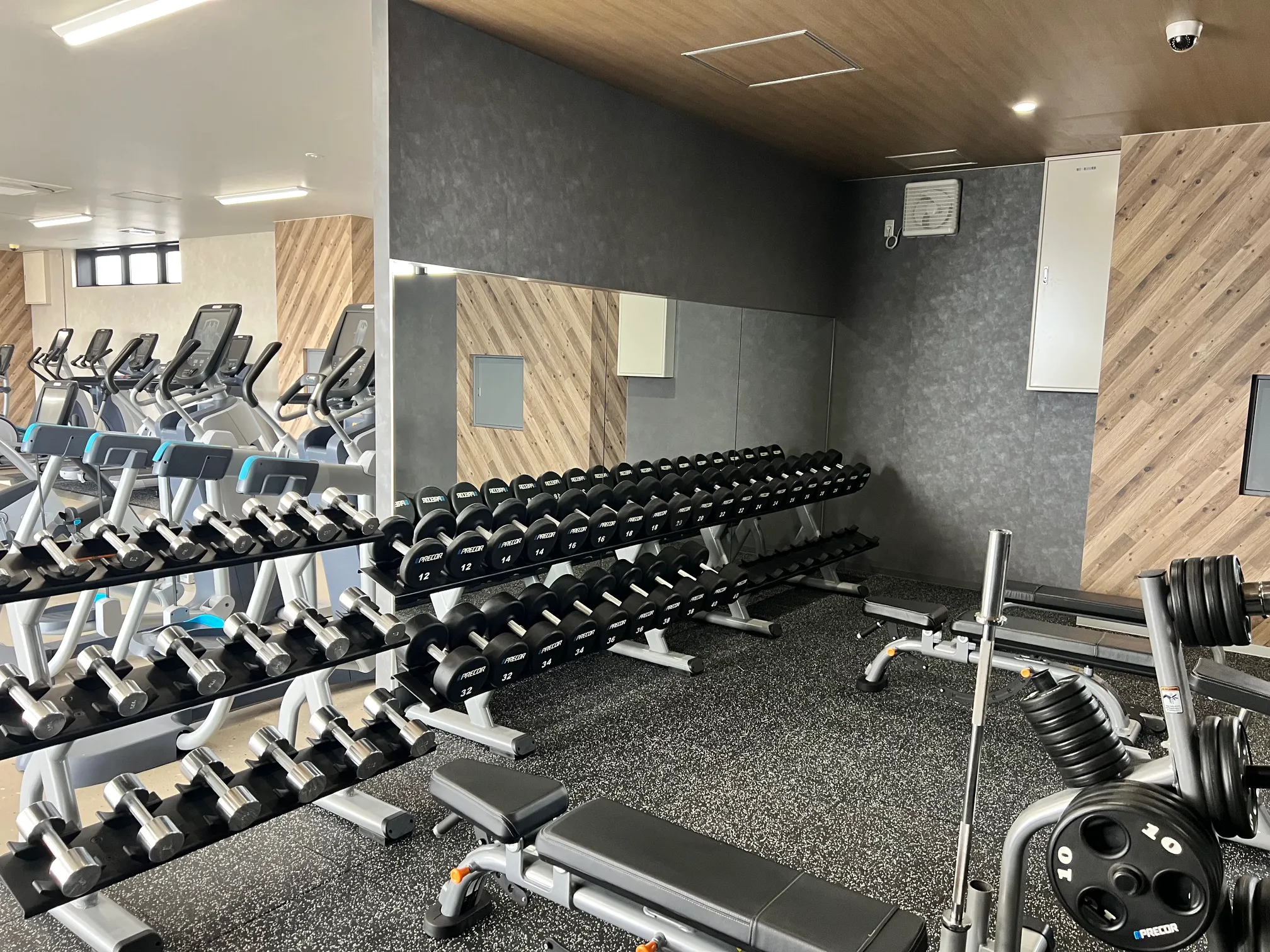 フリーウェイトエリア