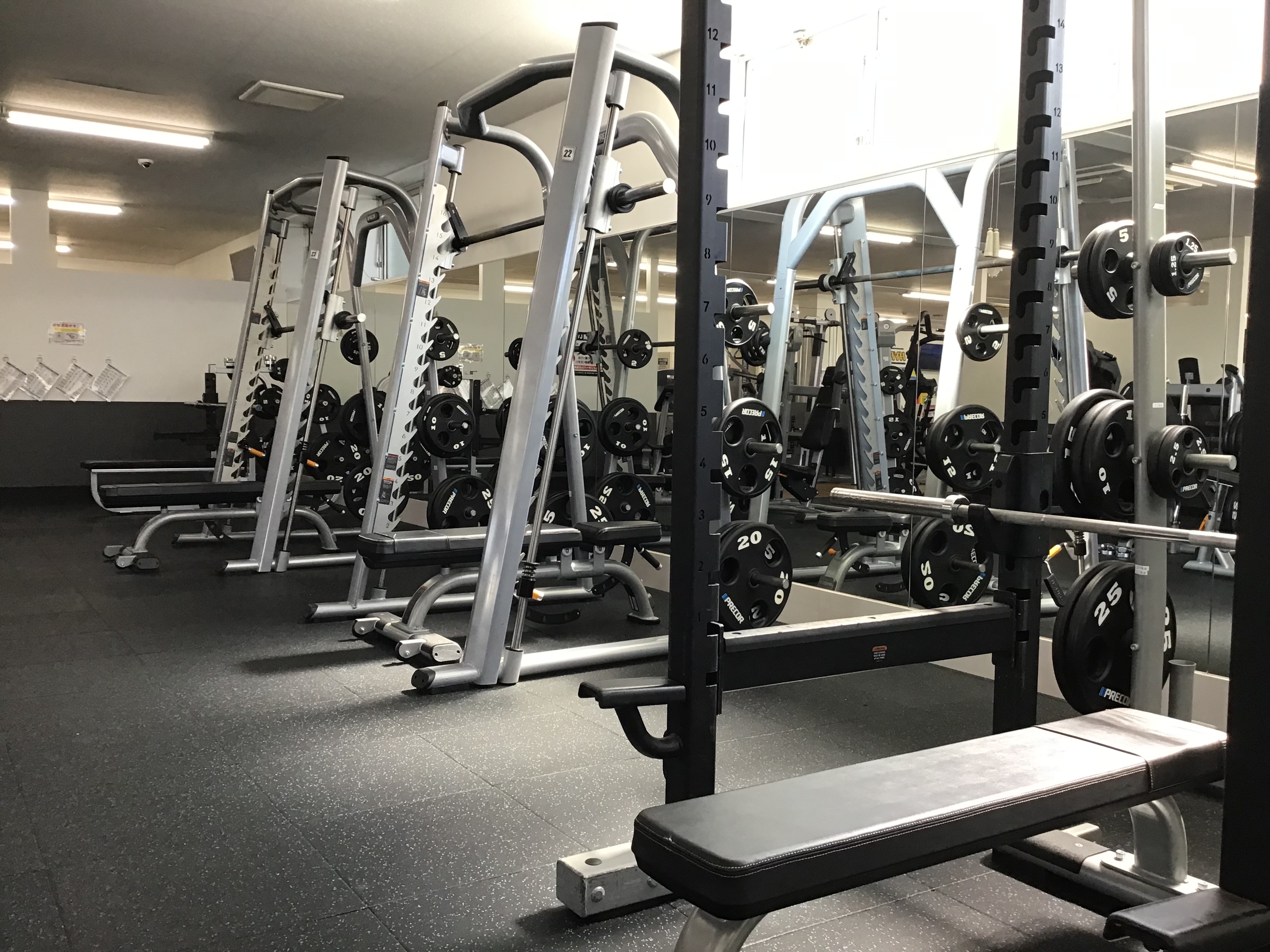 フリーウェイトエリア