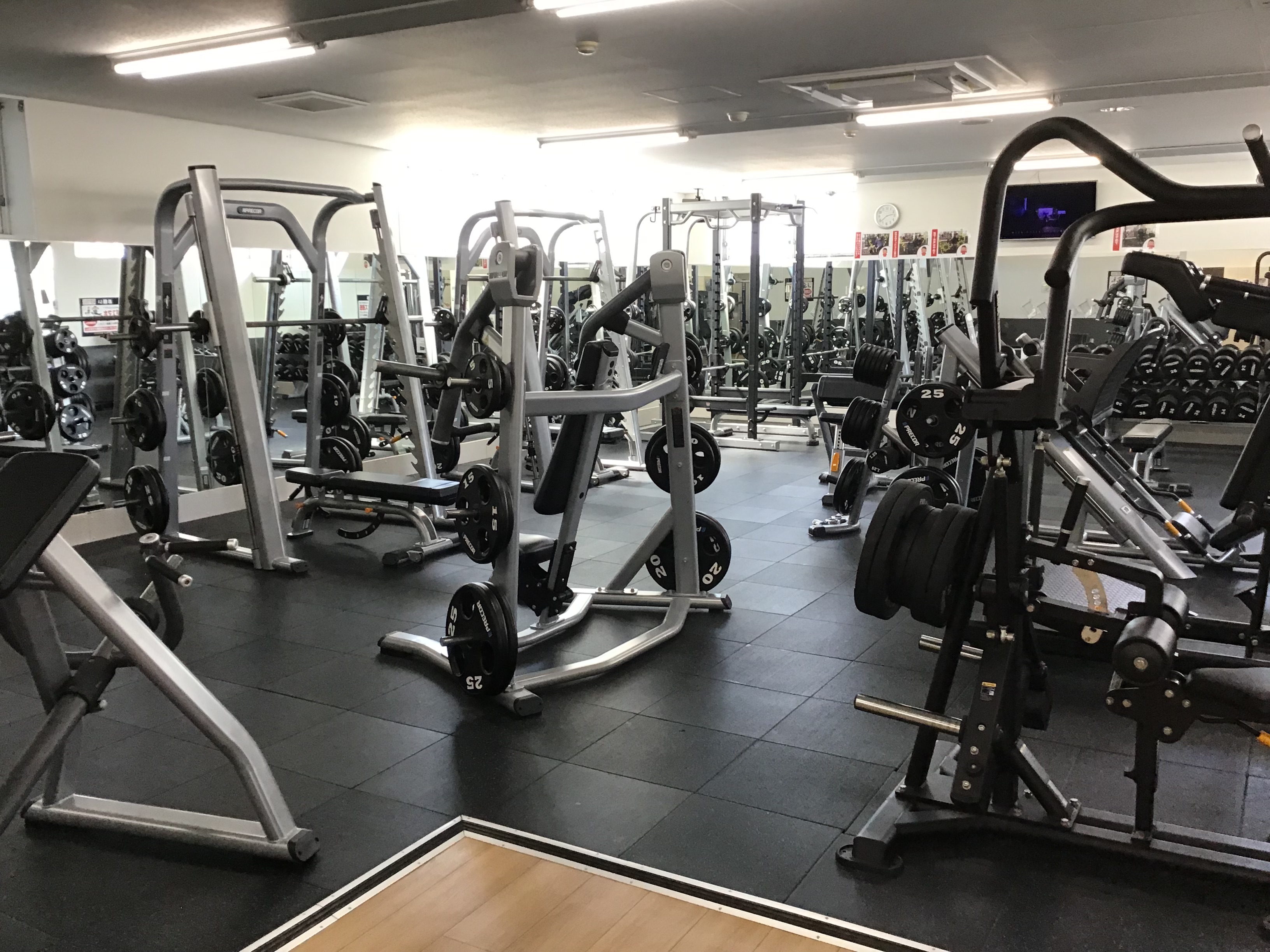 フリーウェイトエリア