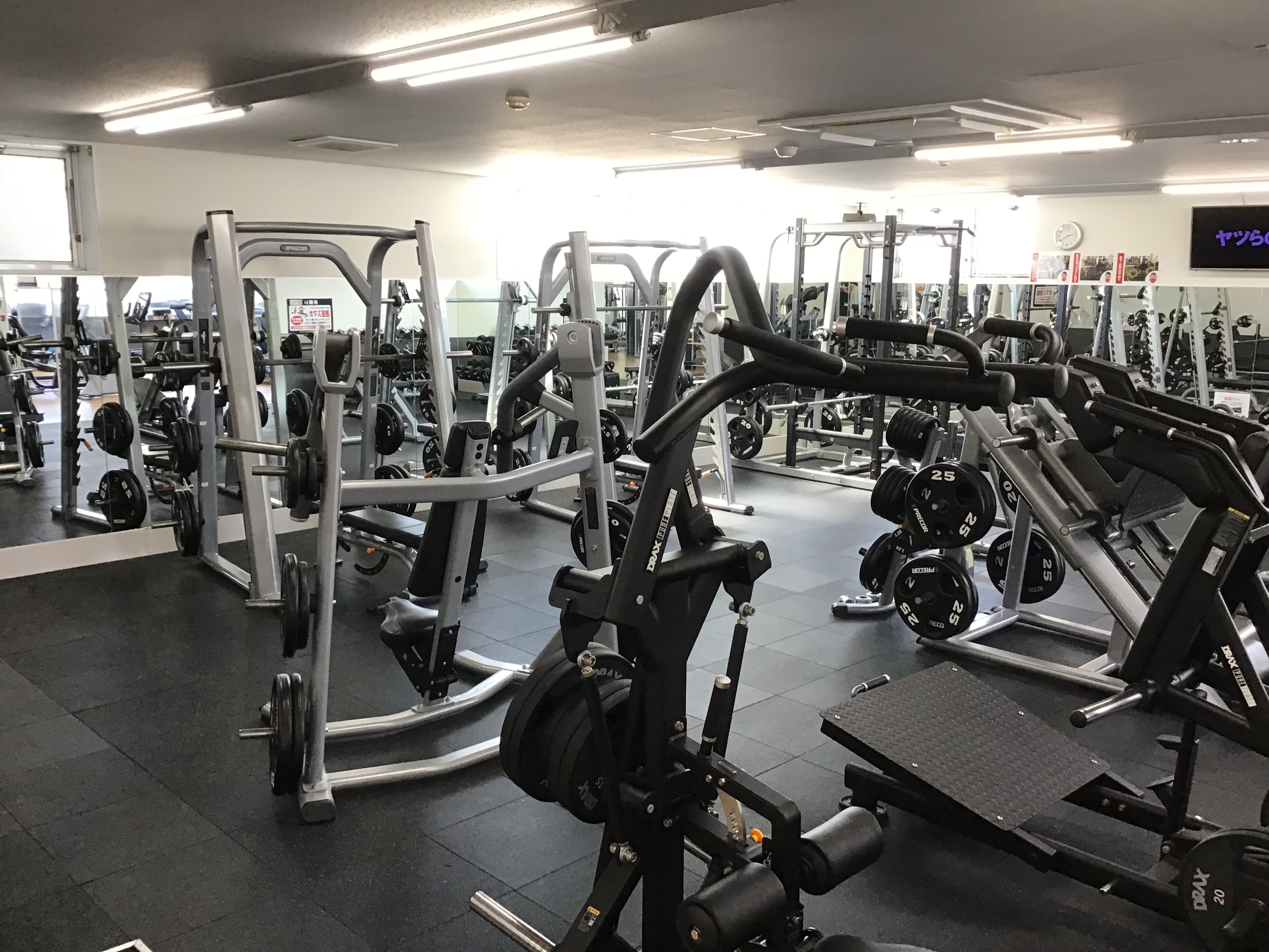 フリーウェイトエリア