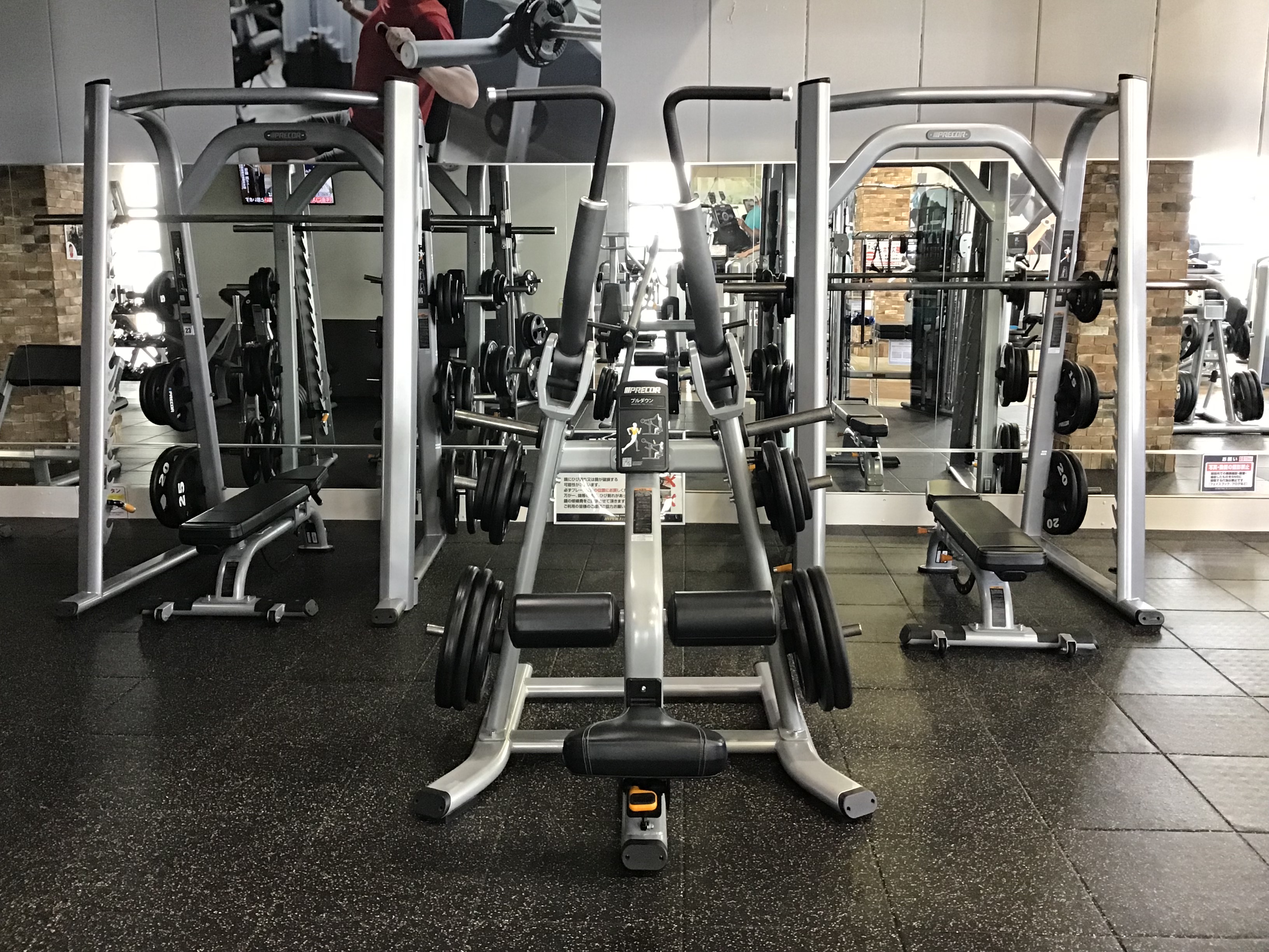 フリーウェイトエリア